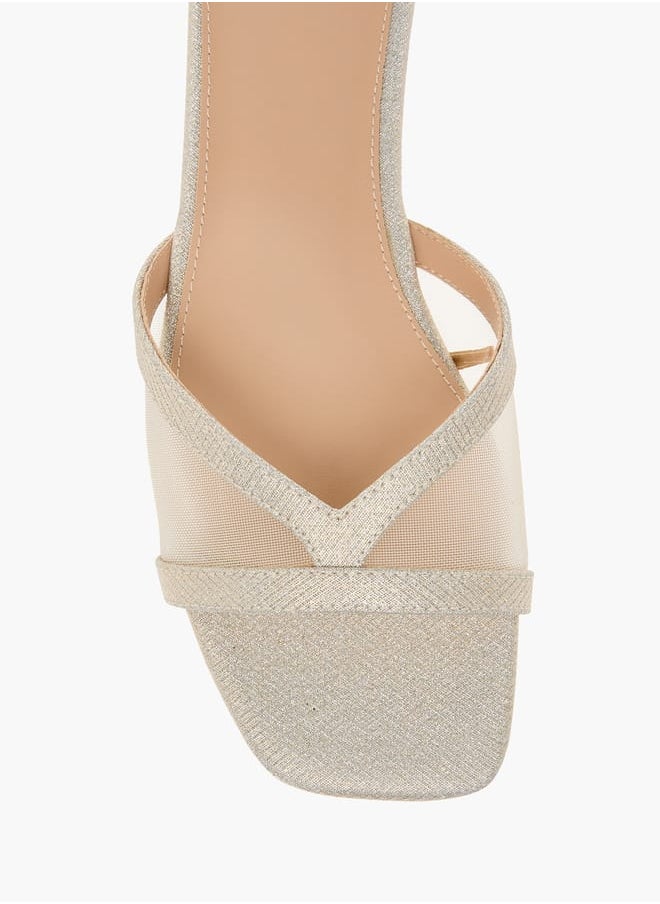 Women Textured Slip-On Sandals