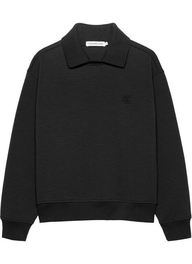 Kids Polo Sweatshirt