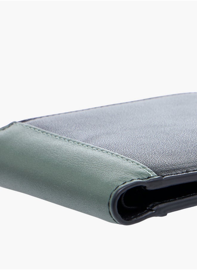 Logo Embossed Bi-Fold Wallet