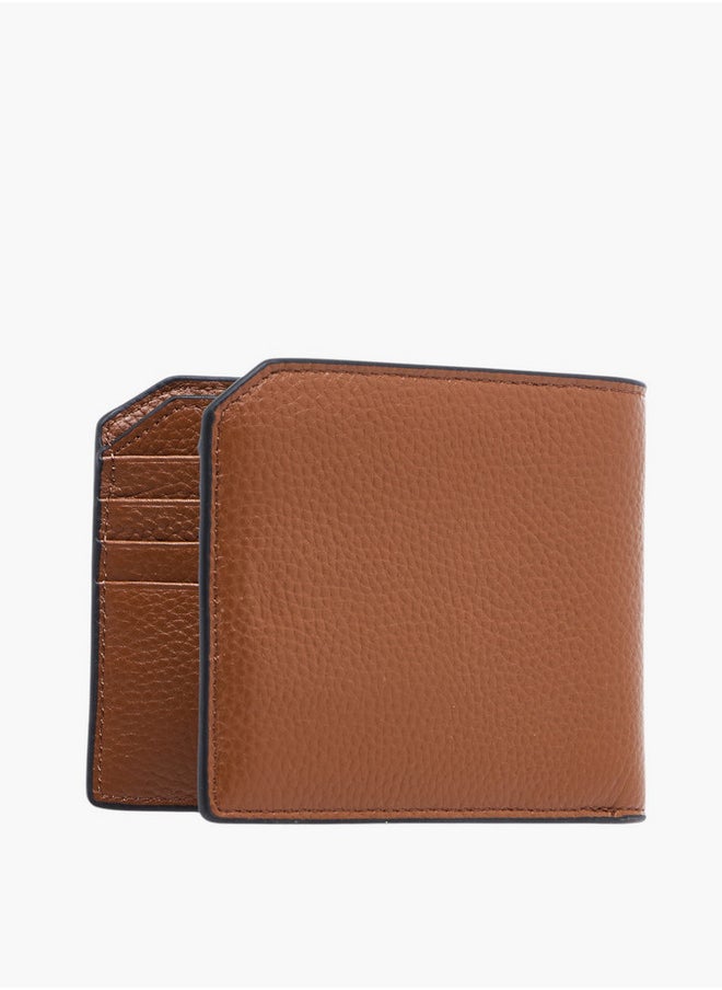 Textured Bi-Fold Wallet