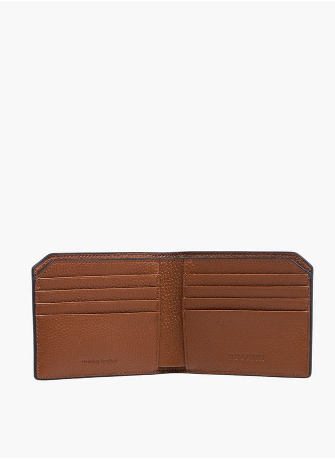 Textured Bi-Fold Wallet