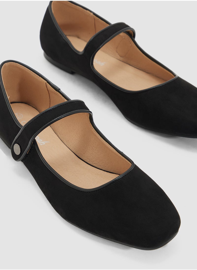 Mary Jane Ballerina Flat