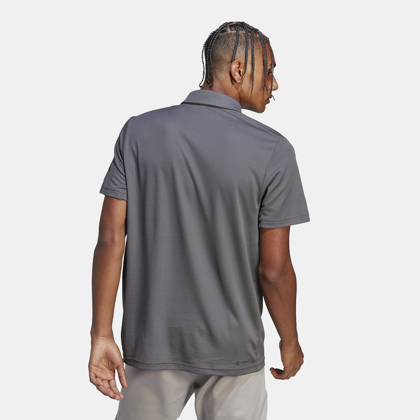 Men's Train Essentials 3-Stripes Training Polo Shirt