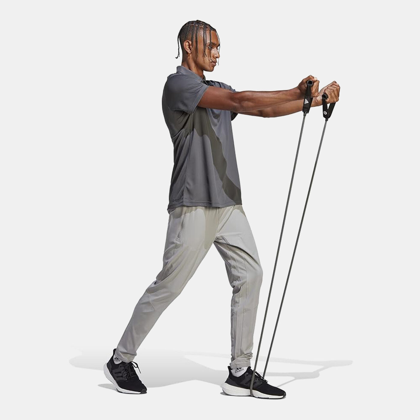 Men's Train Essentials 3-Stripes Training Polo Shirt