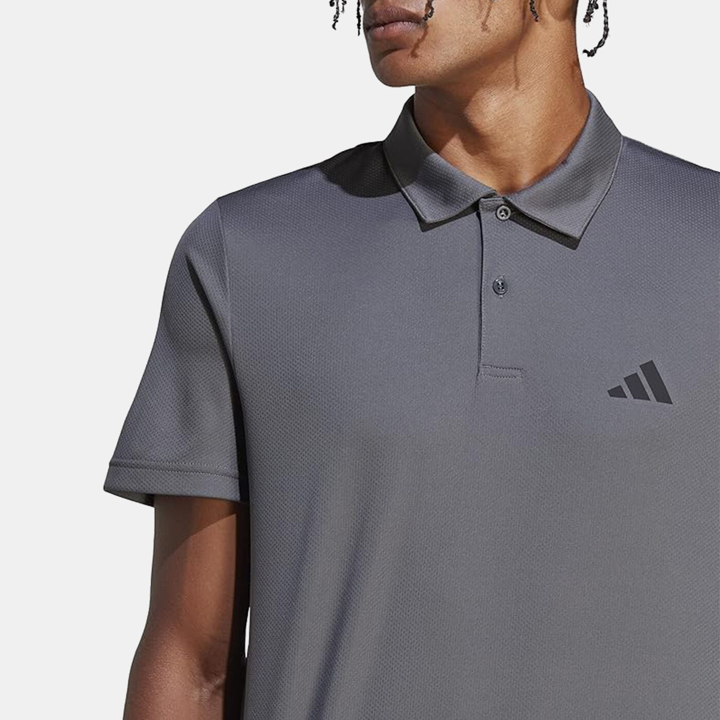 Men's Train Essentials 3-Stripes Training Polo Shirt
