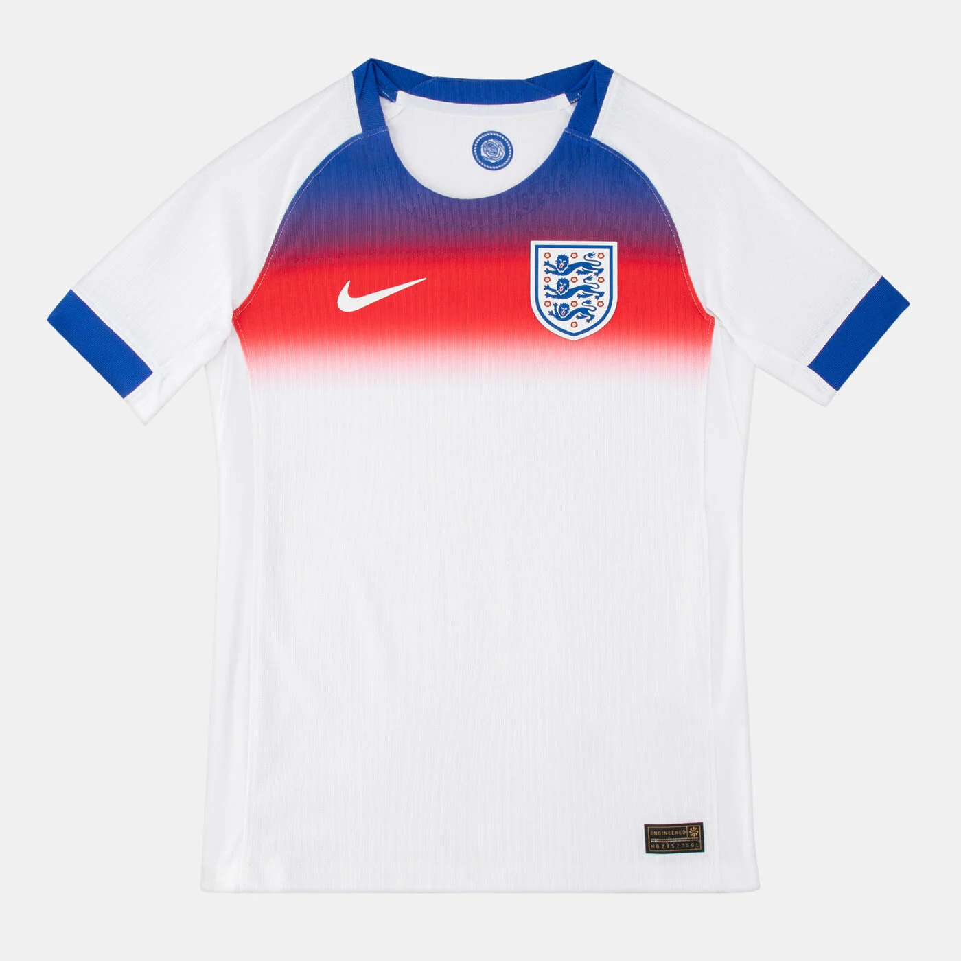 Kids' England 2025 Home Authentic Football Jersey (Women's Team)
