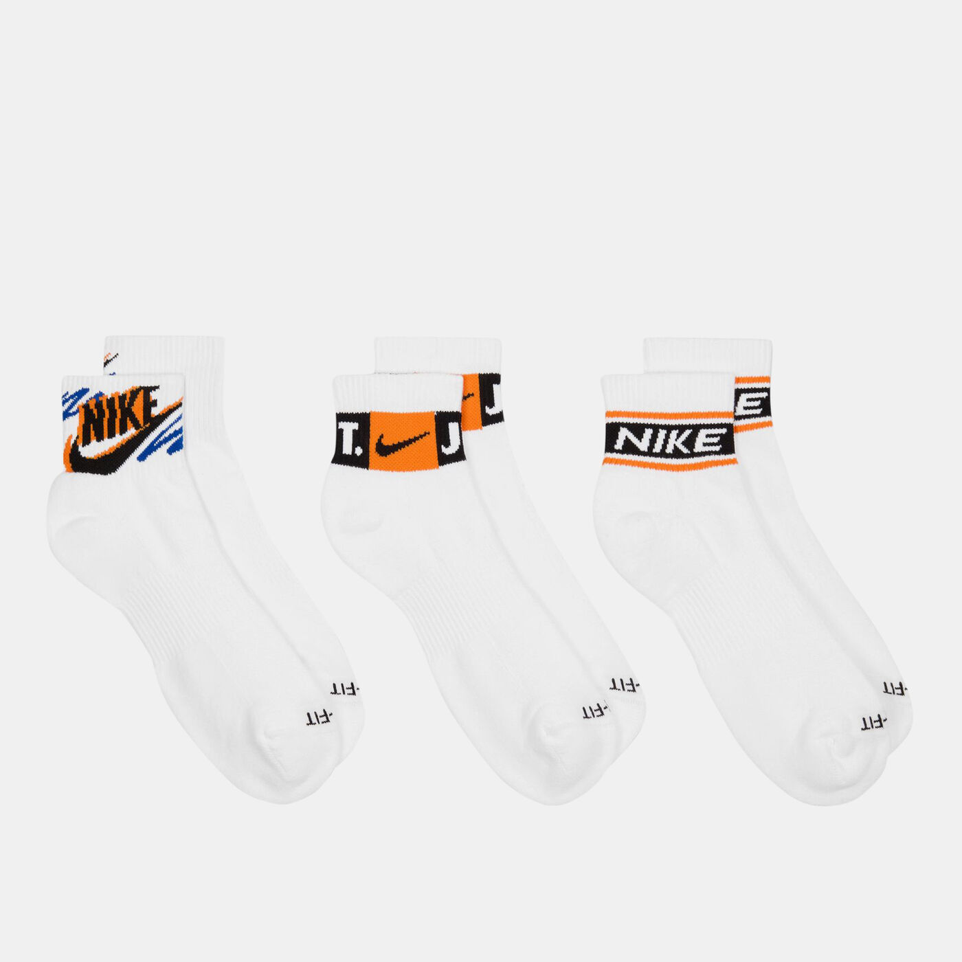 Men's Everyday Plus Training Ankle Socks (3 Pairs)