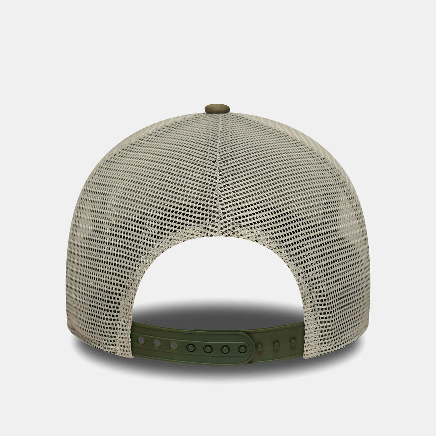 Men's Oval Patch Camo Trucker Cap