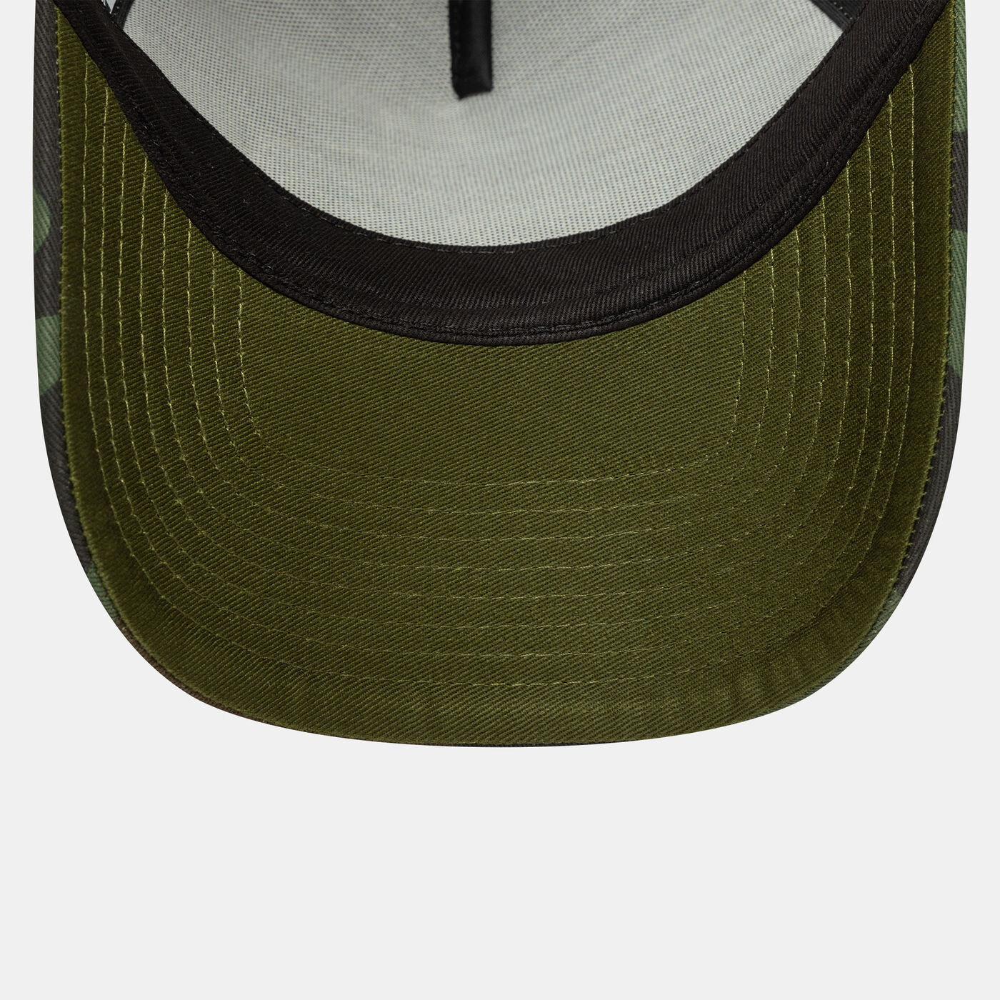 Men's Oval Patch Camo Trucker Cap