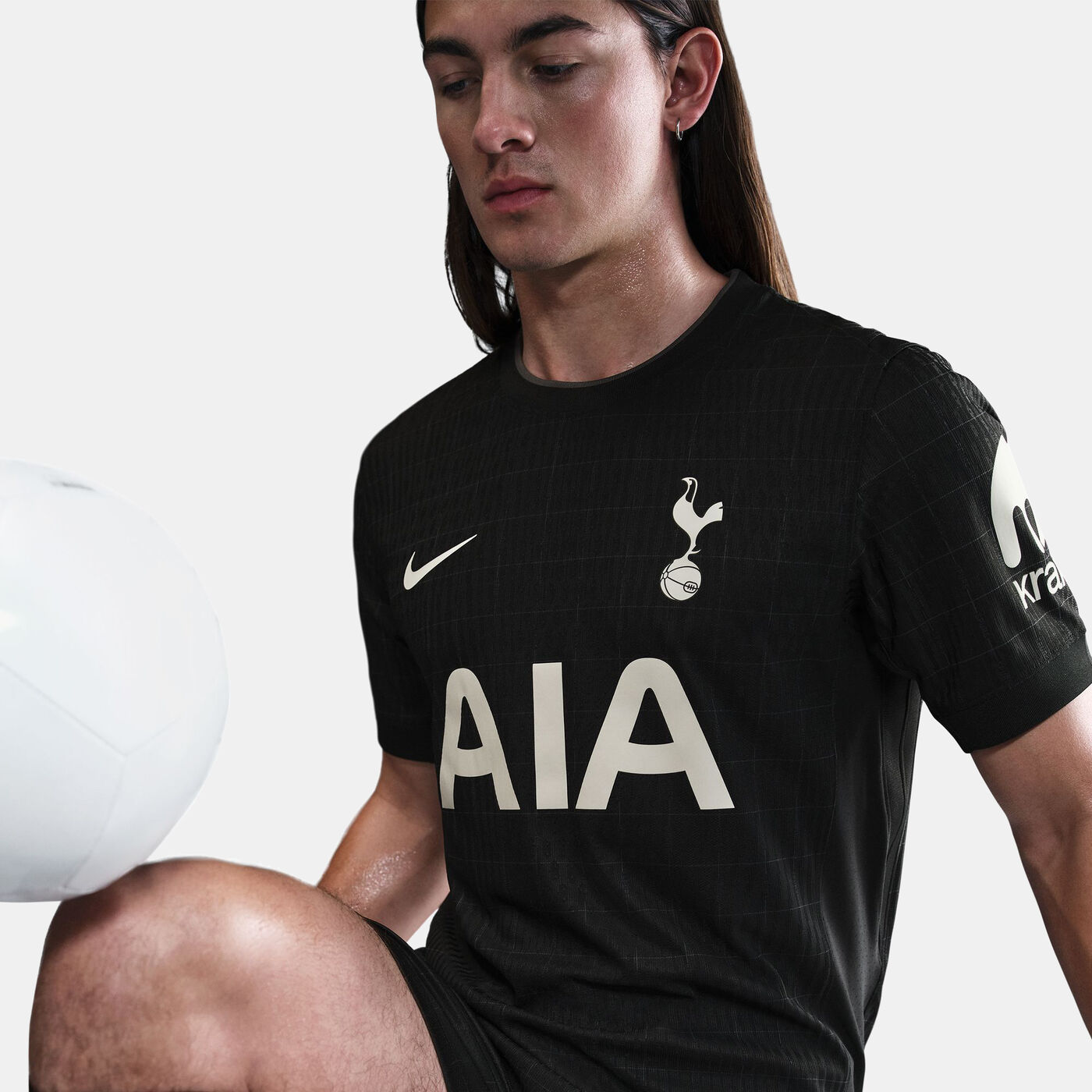 Men's Tottenham Hotspur 2025/26 Away Authentic Football Jersey