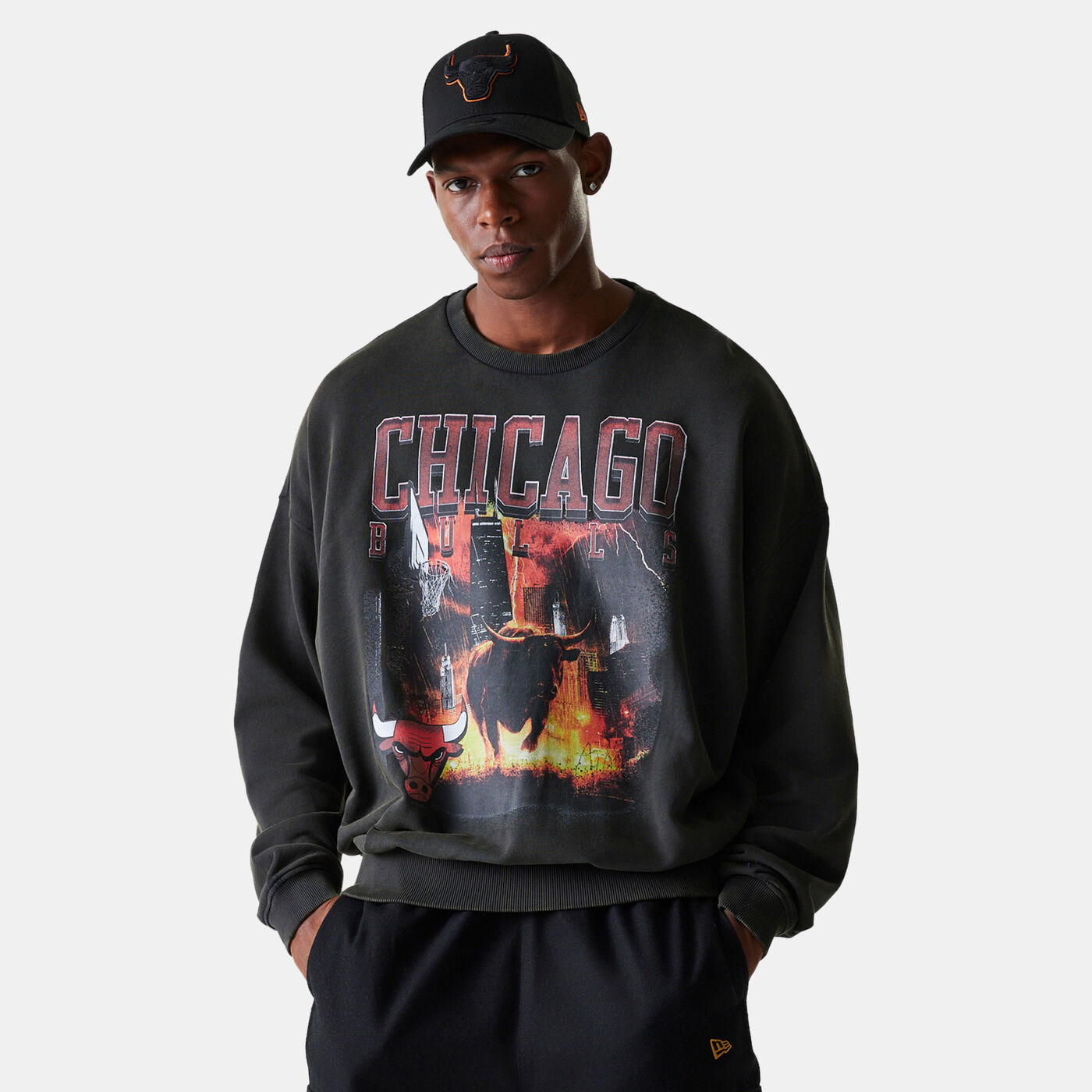 Men's NBA Chicago Bulls Graphic Sweatshirt