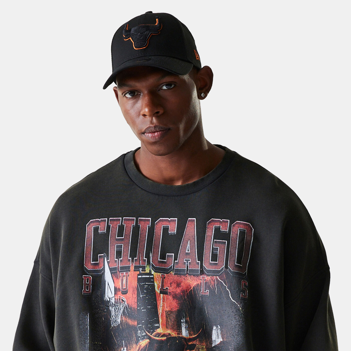 Men's NBA Chicago Bulls Graphic Sweatshirt