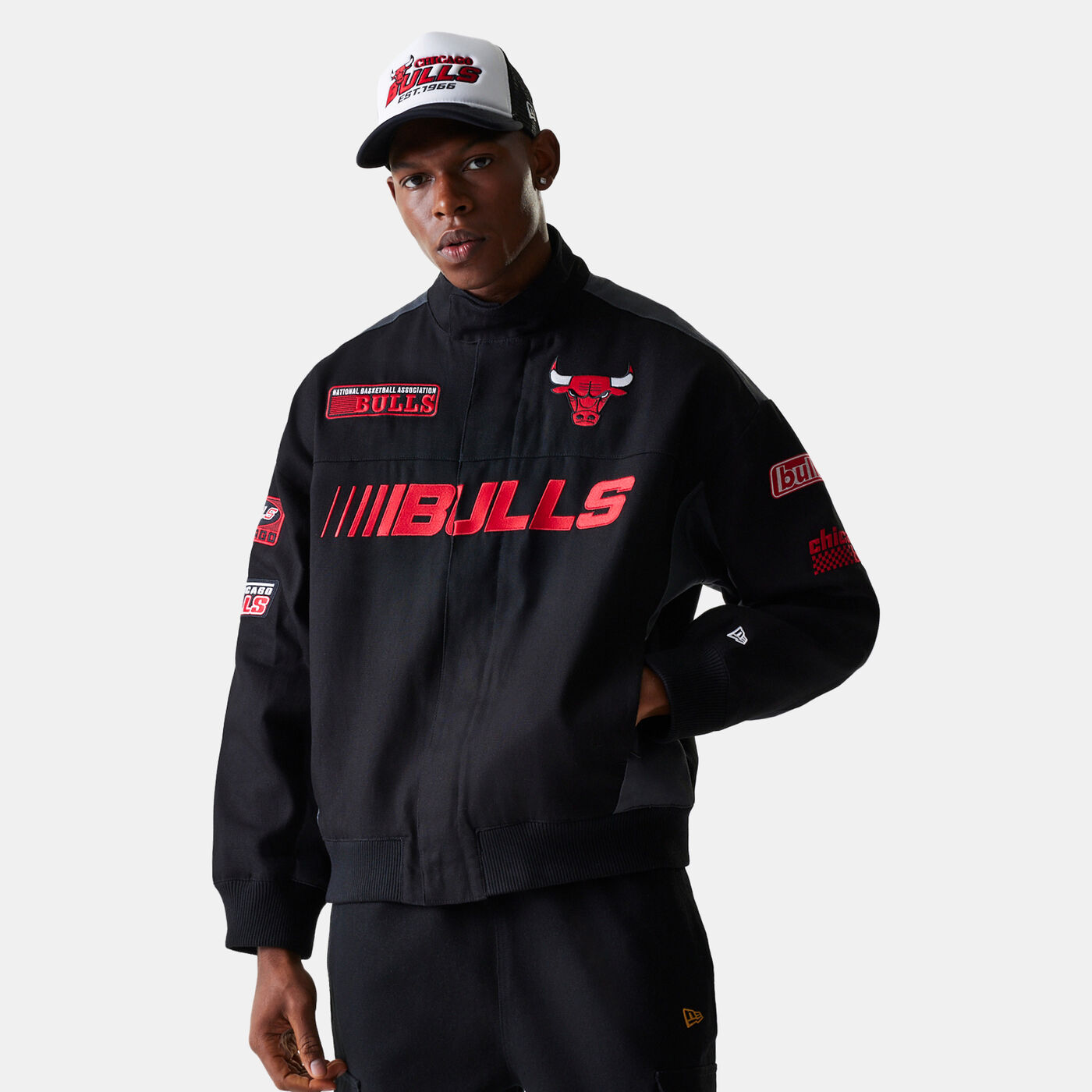 Men's NBA Chicago Bulls Motorsport Jacket