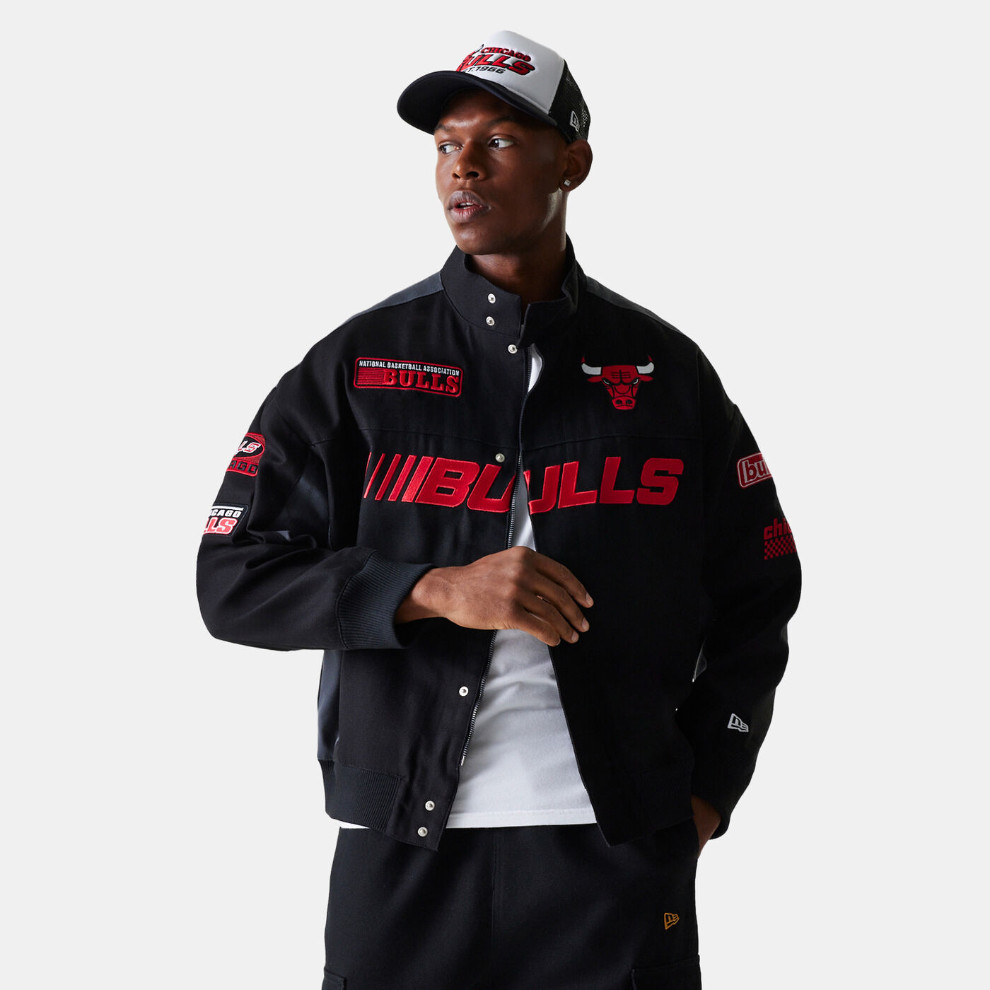 Men's NBA Chicago Bulls Motorsport Jacket