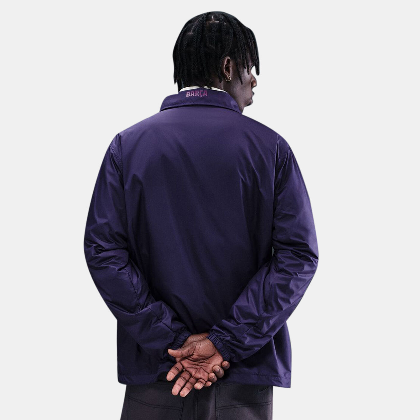 Men's FC Barcelona Coaches' Jacket
