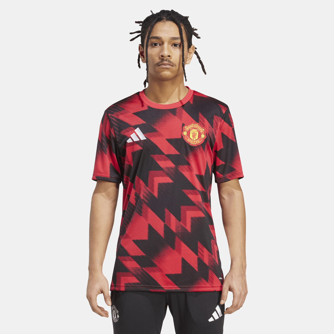 Men's Manchester United 25/26 Pre-Match Football Jersey