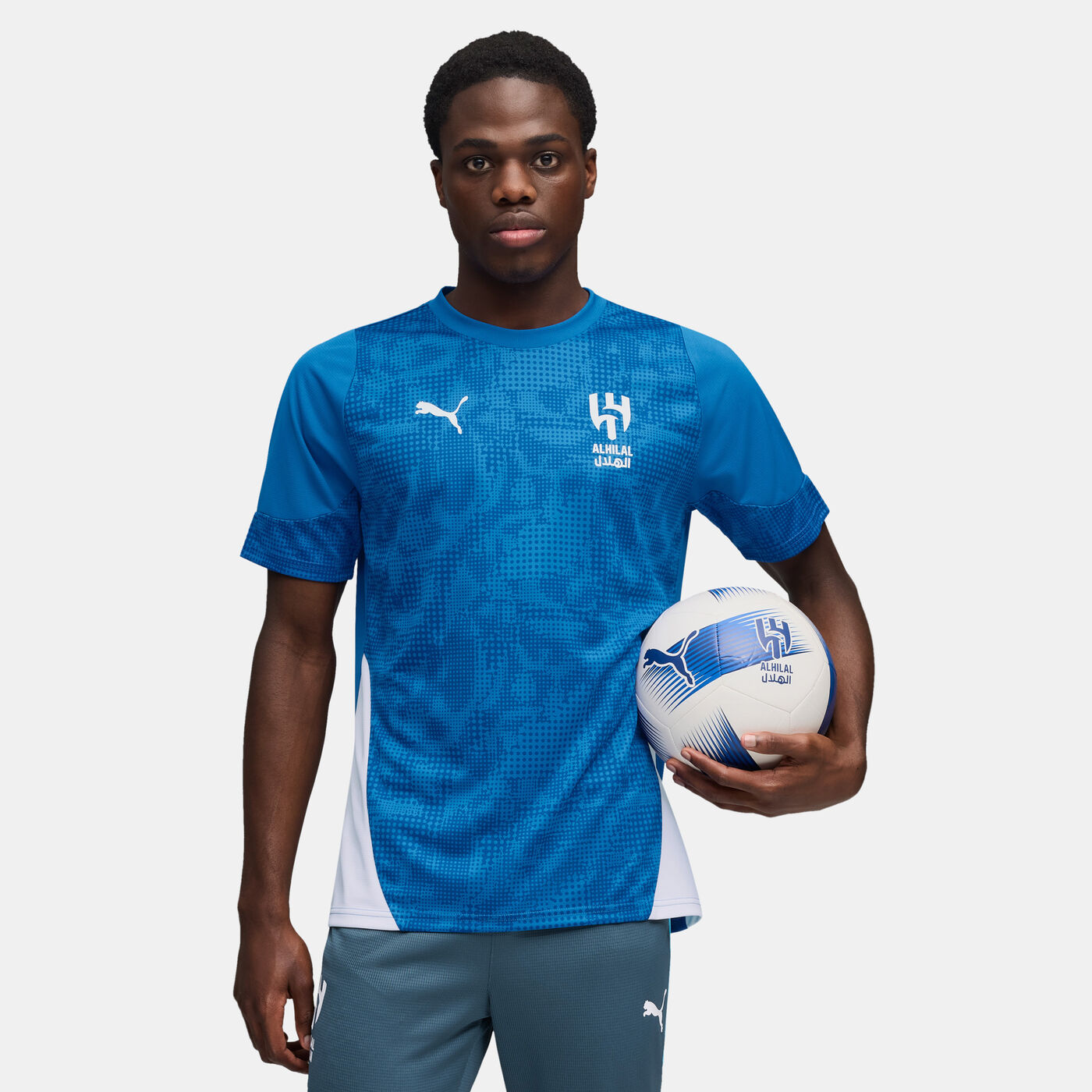Men's Al Hilal Training Football Jersey
