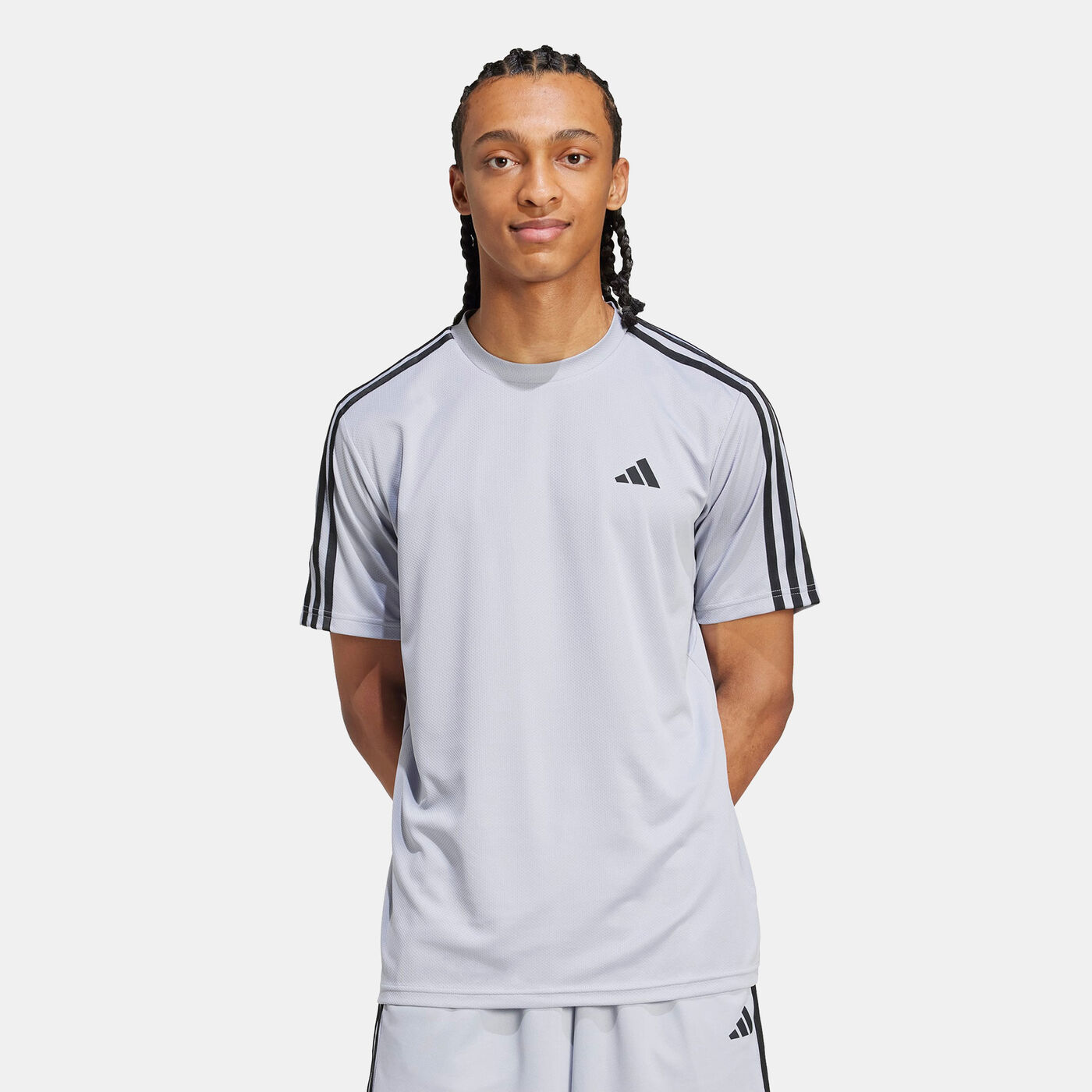 Men's Train Essentials 3-Stripes Training T-Shirt