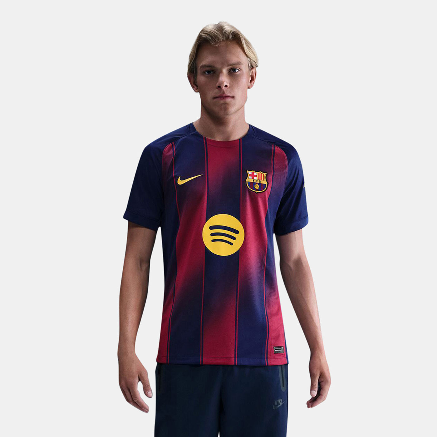 Men's FC Barcelona 25/26 Home Replica Football Jersey