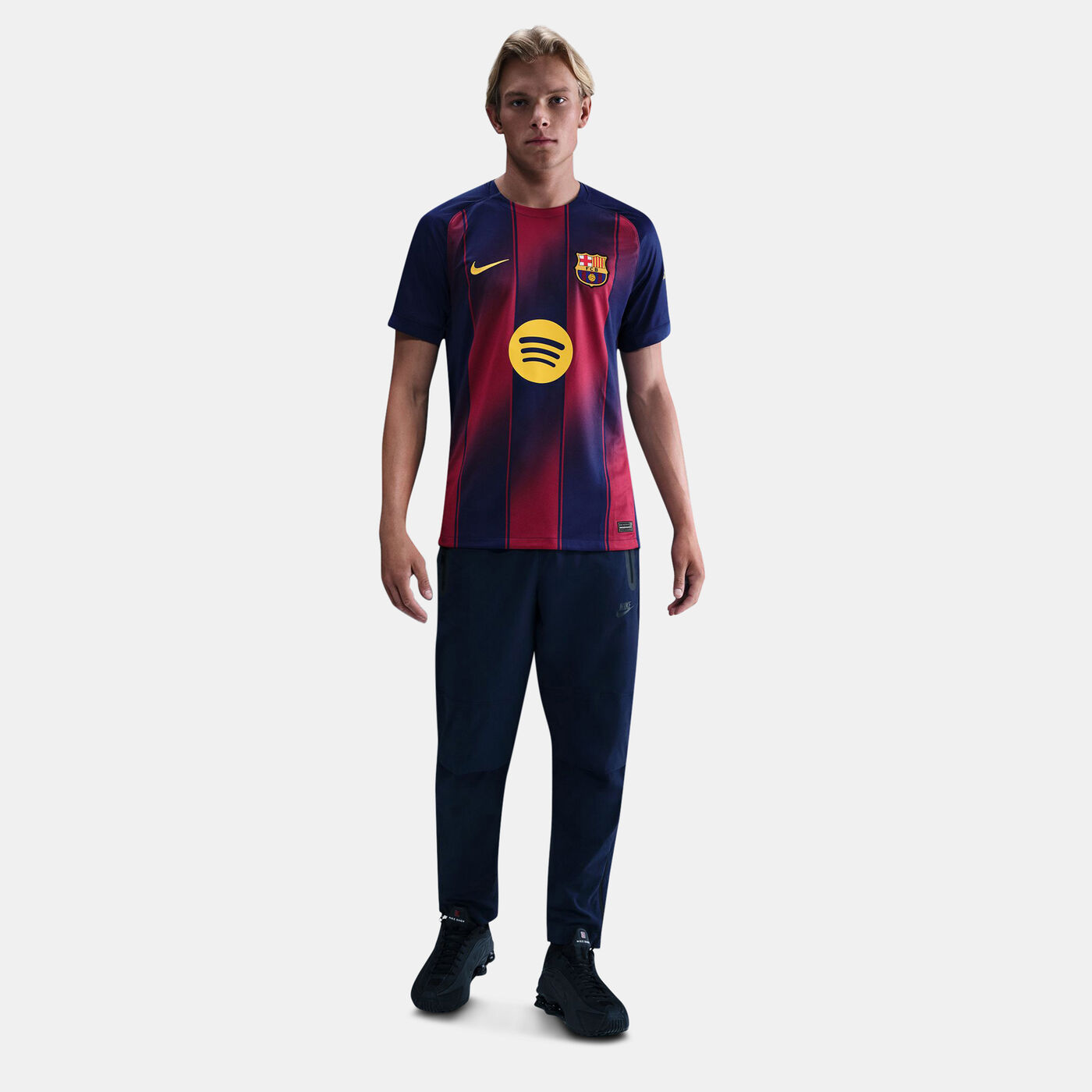 Men's FC Barcelona 25/26 Home Replica Football Jersey