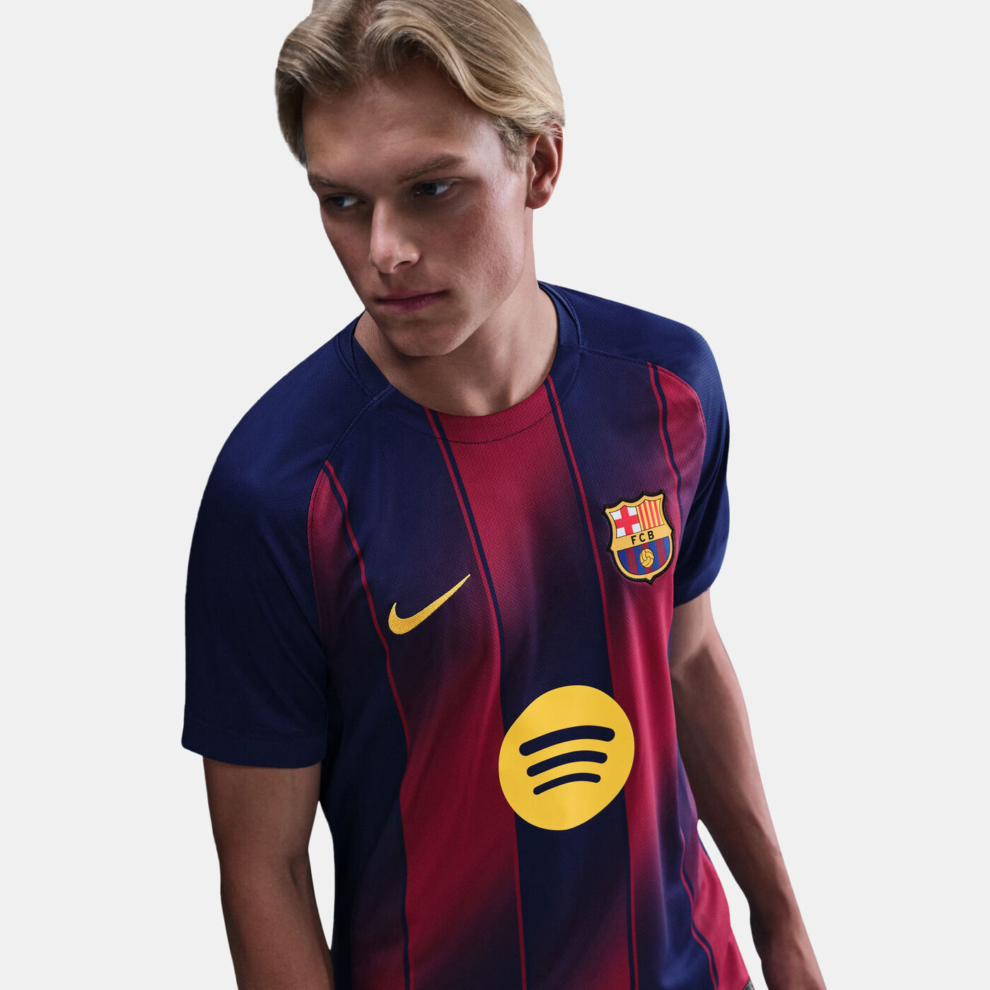 Men's FC Barcelona 25/26 Home Replica Football Jersey