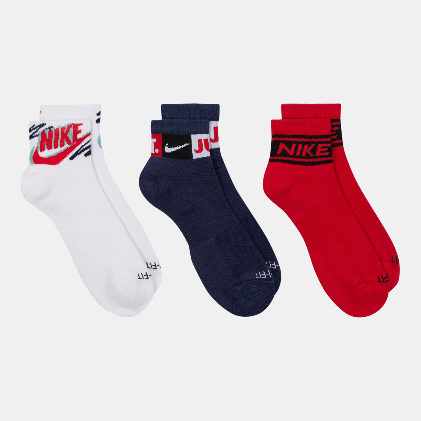 Everyday Plus Ankle Socks (3 Pairs)