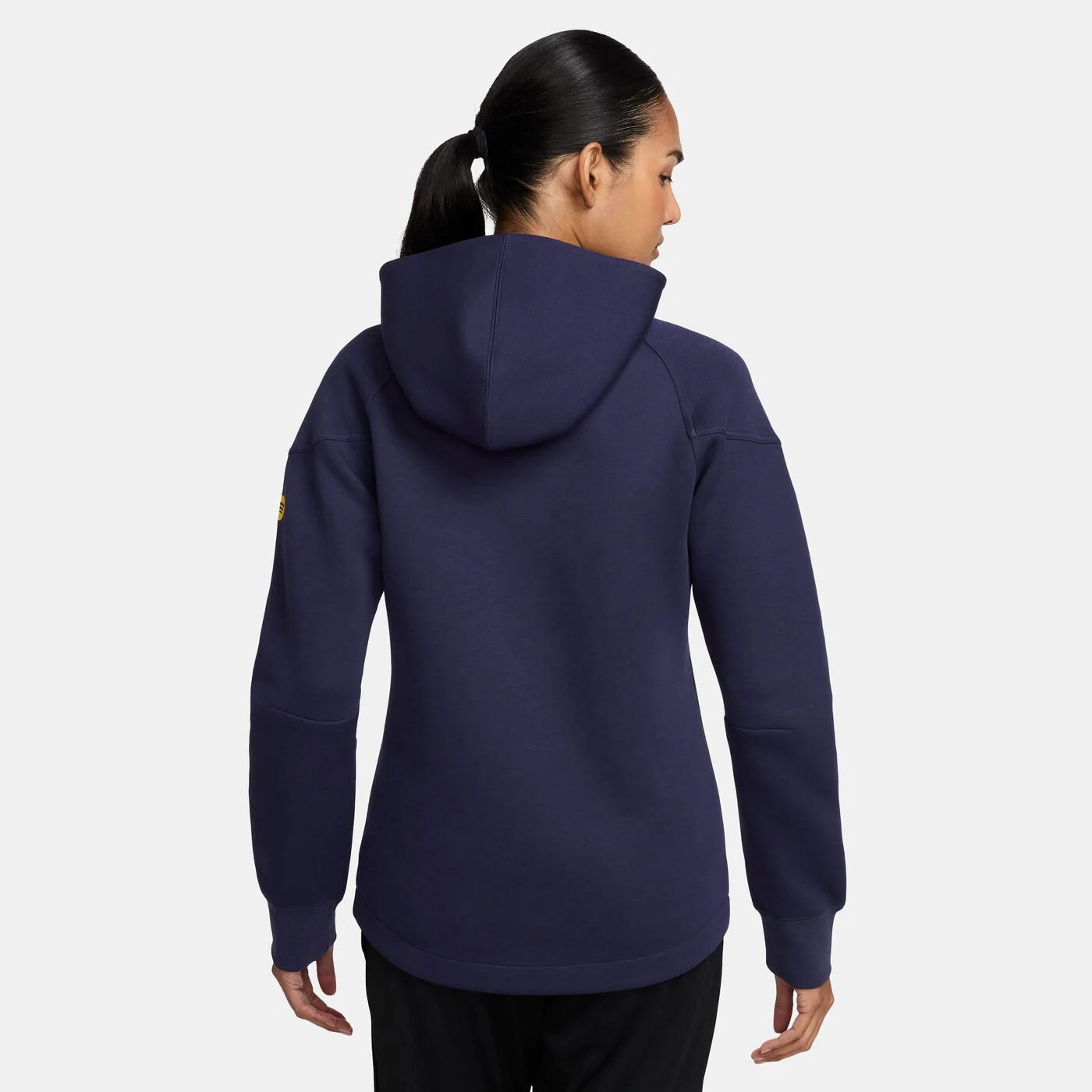 Women's FC Barcelona Tech Windrunner Fleece Football Full-Zip Hoodie
