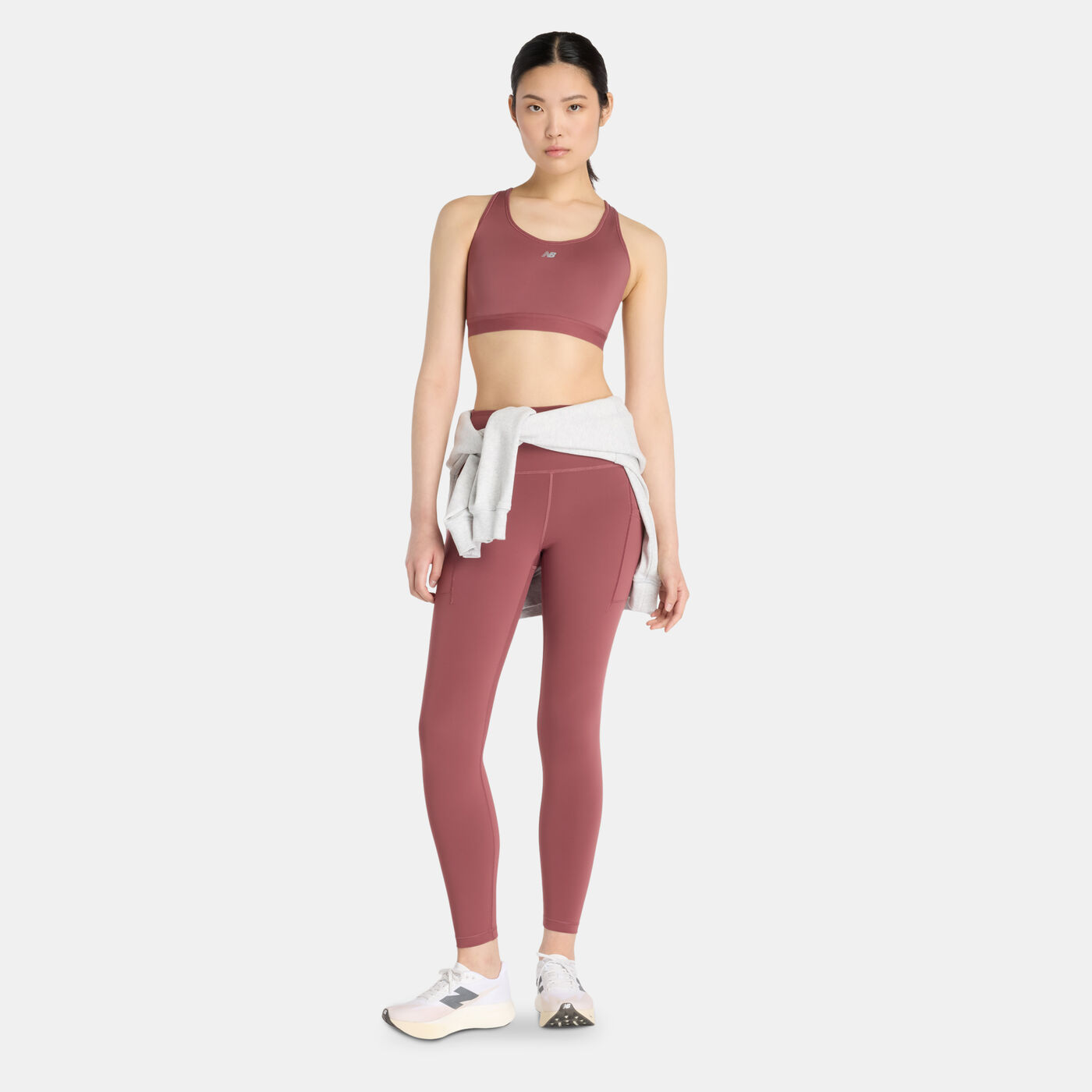 Women's Essential High-Support Running Sports Bra