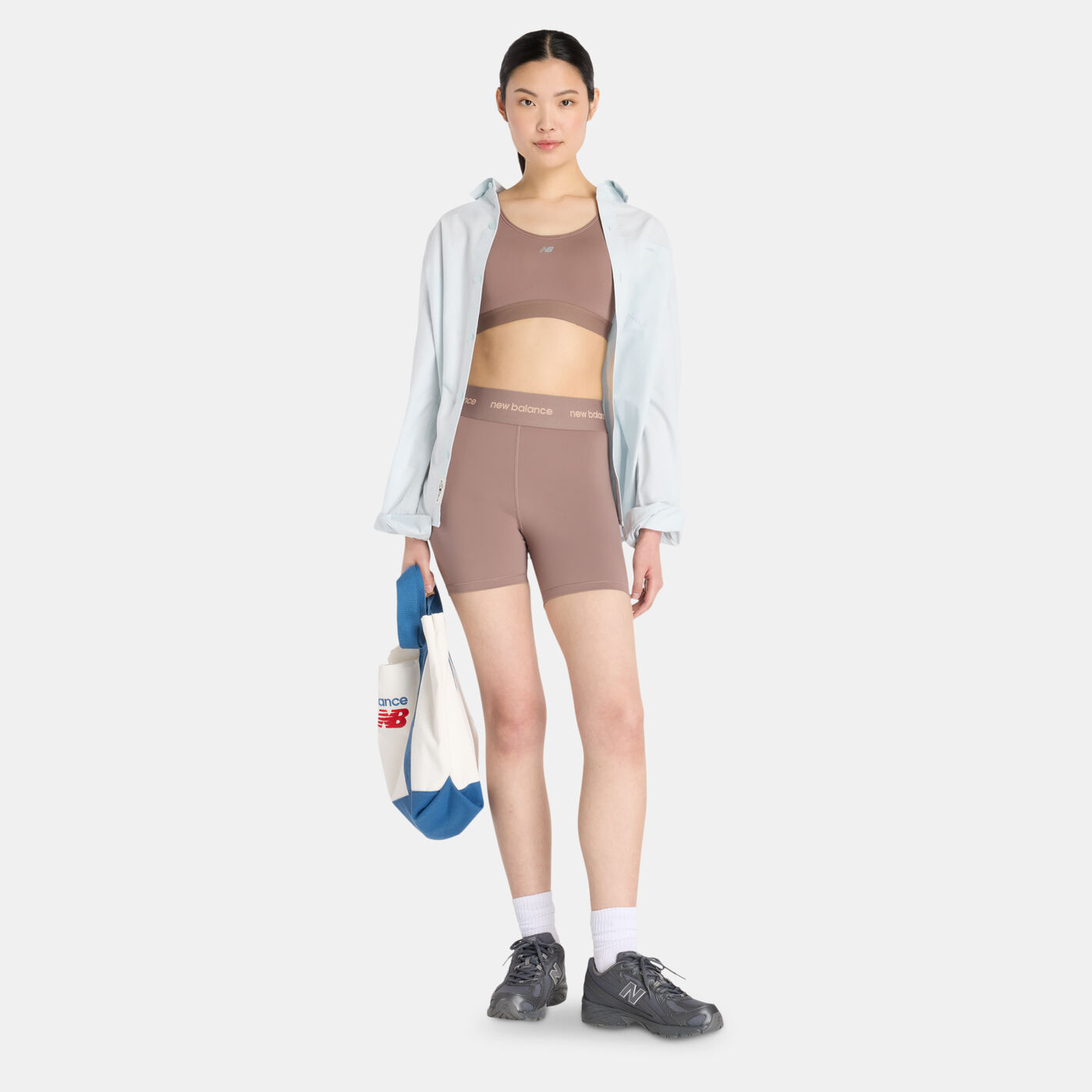 Women's Essential High-Support Running Sports Bra