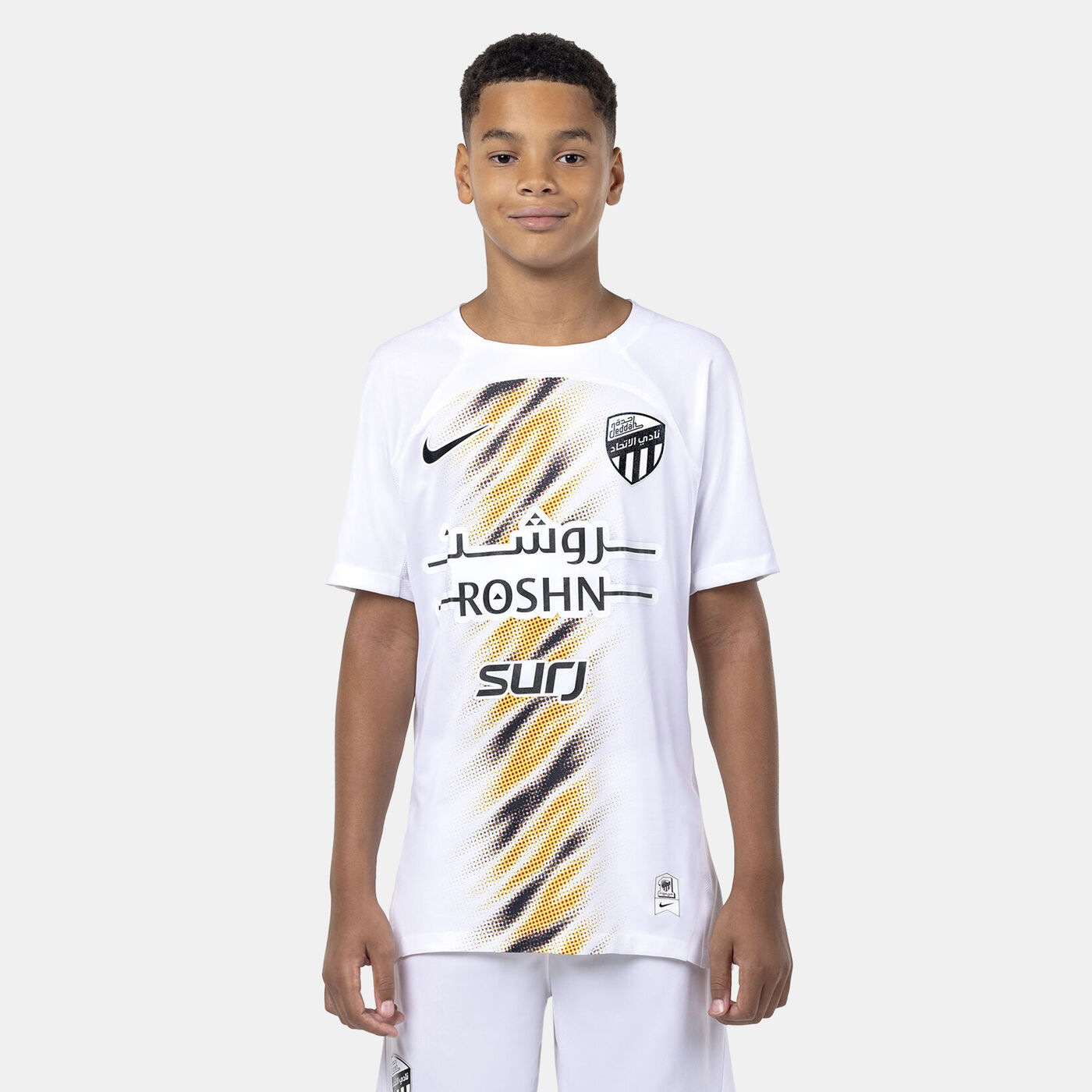 Kids' Al-Ittihad 2024/25 Away Replica Football Jersey