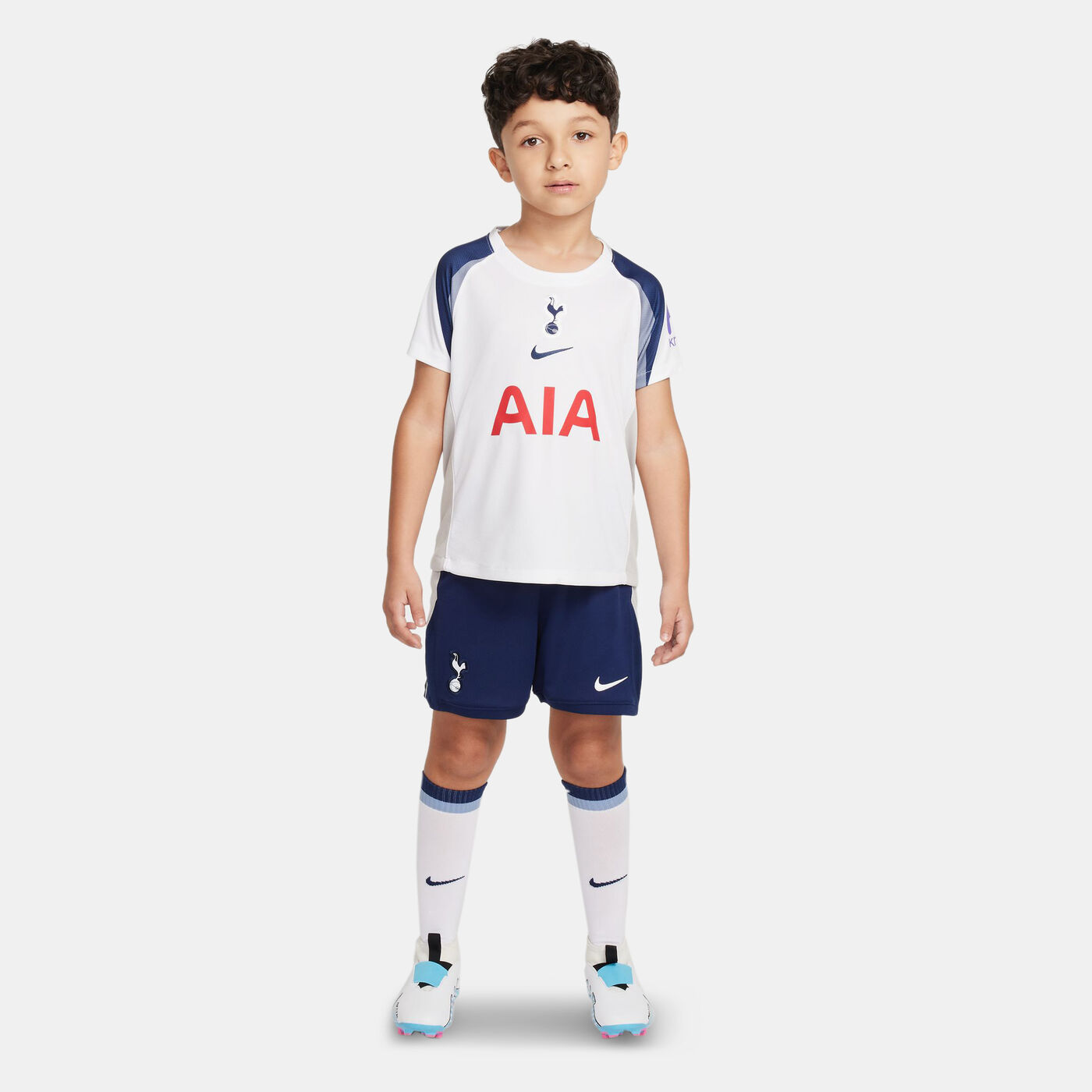 Kids' Tottenham Hotspur 25/26 Home Replica 3-Piece Football Kit