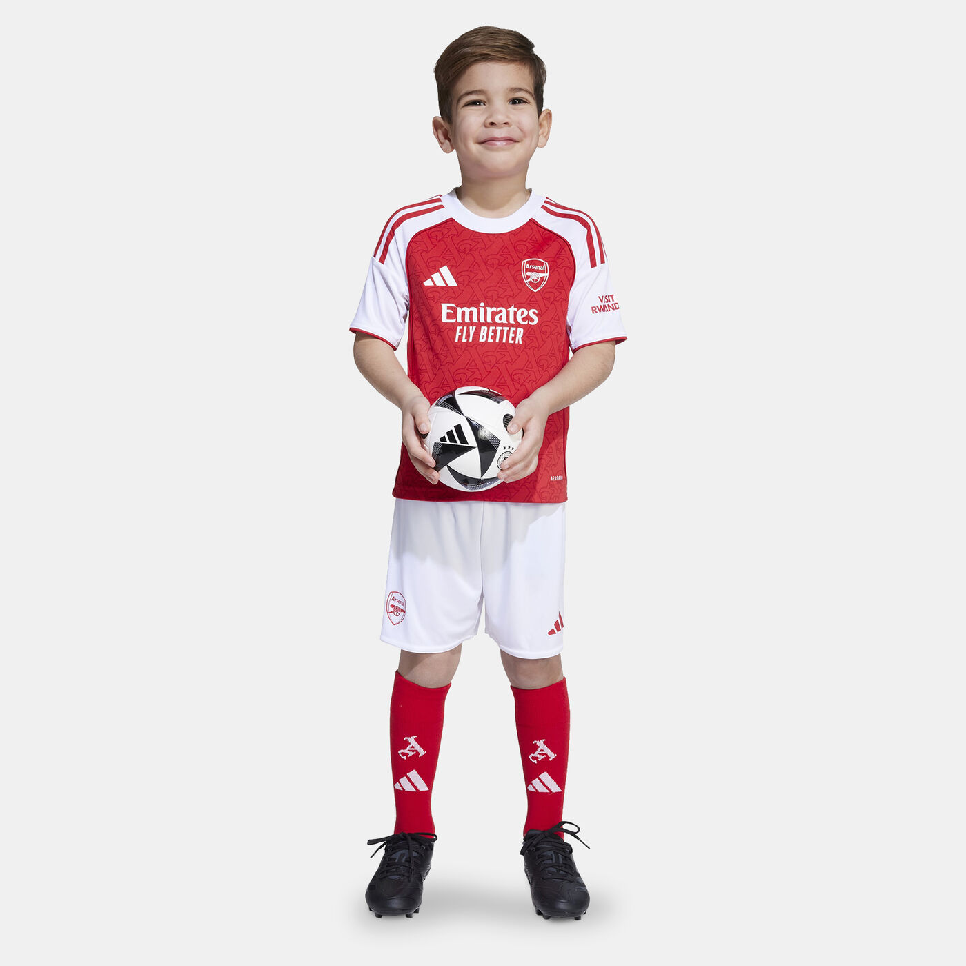 Kids' Arsenal 25/26 Home Replica Football Kit