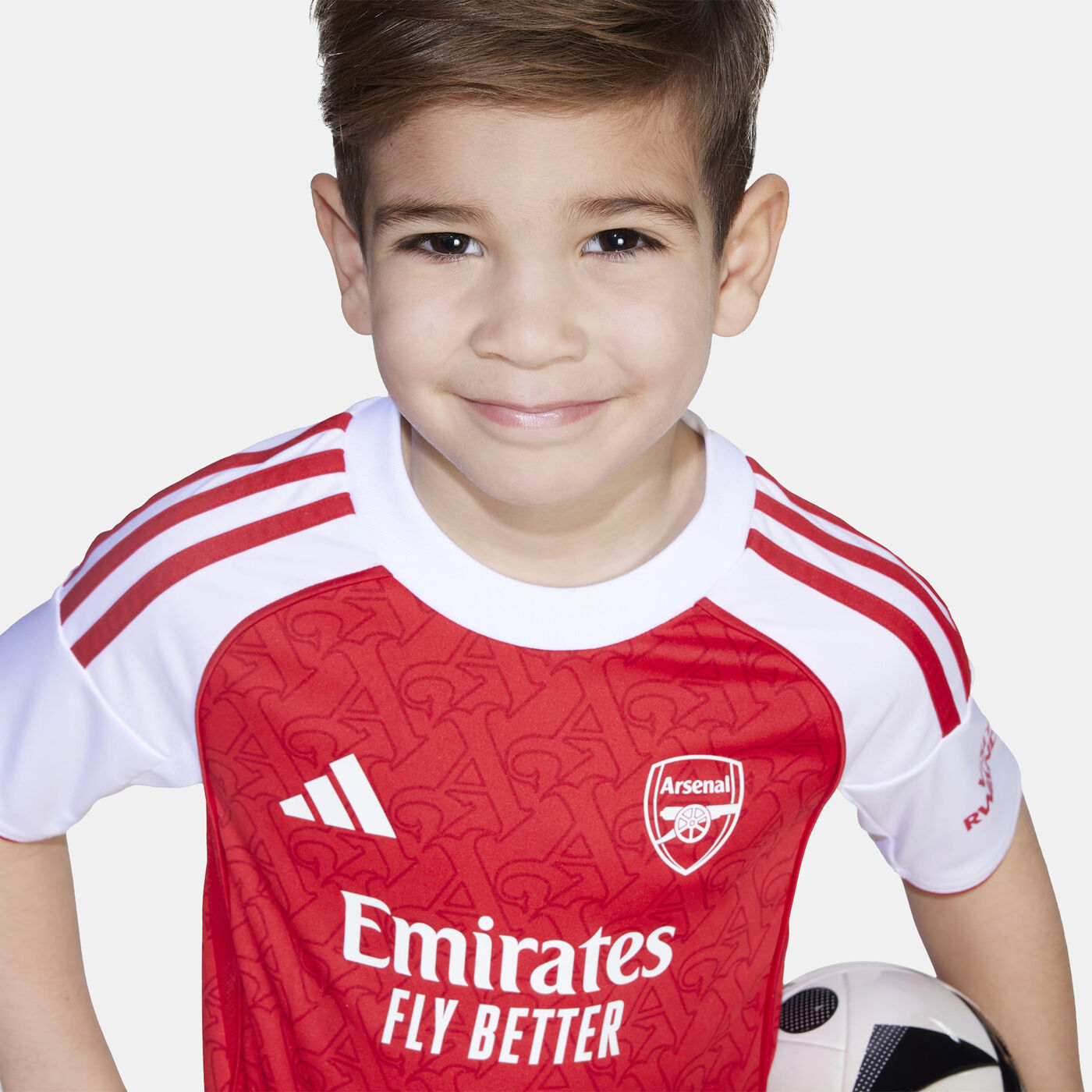 Kids' Arsenal 25/26 Home Replica Football Kit