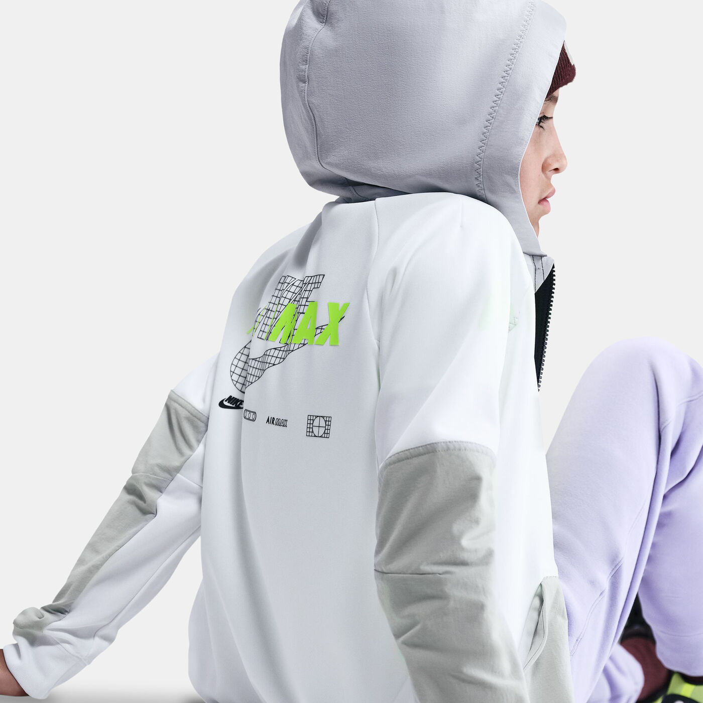 Kids' Sportswear Air Max Full-Zip Hoodie