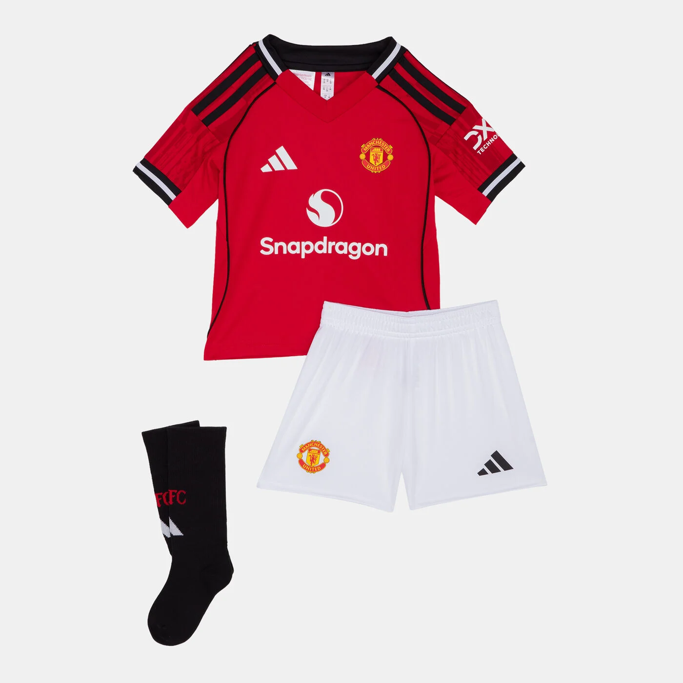 Kids' Manchester United 25/26 Home Replica Football Kit