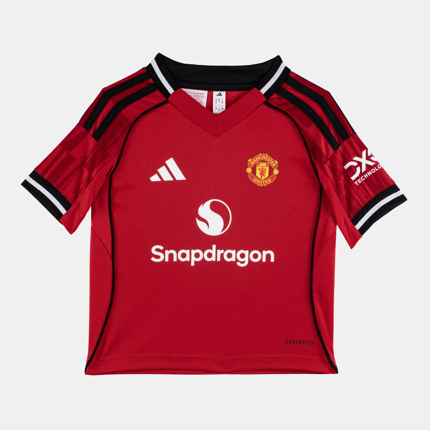 Kids' Manchester United 25/26 Home Replica Football Kit