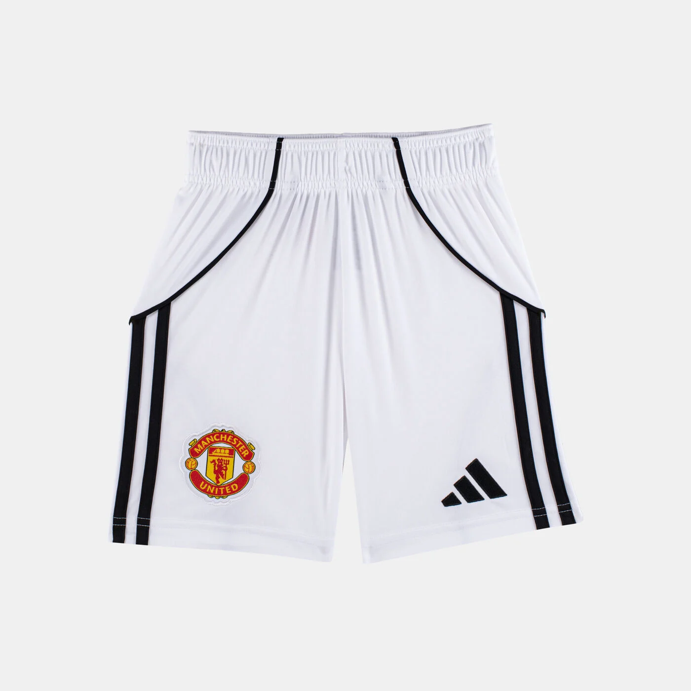 Kids' Manchester United 25/26 Home Replica Football Shorts