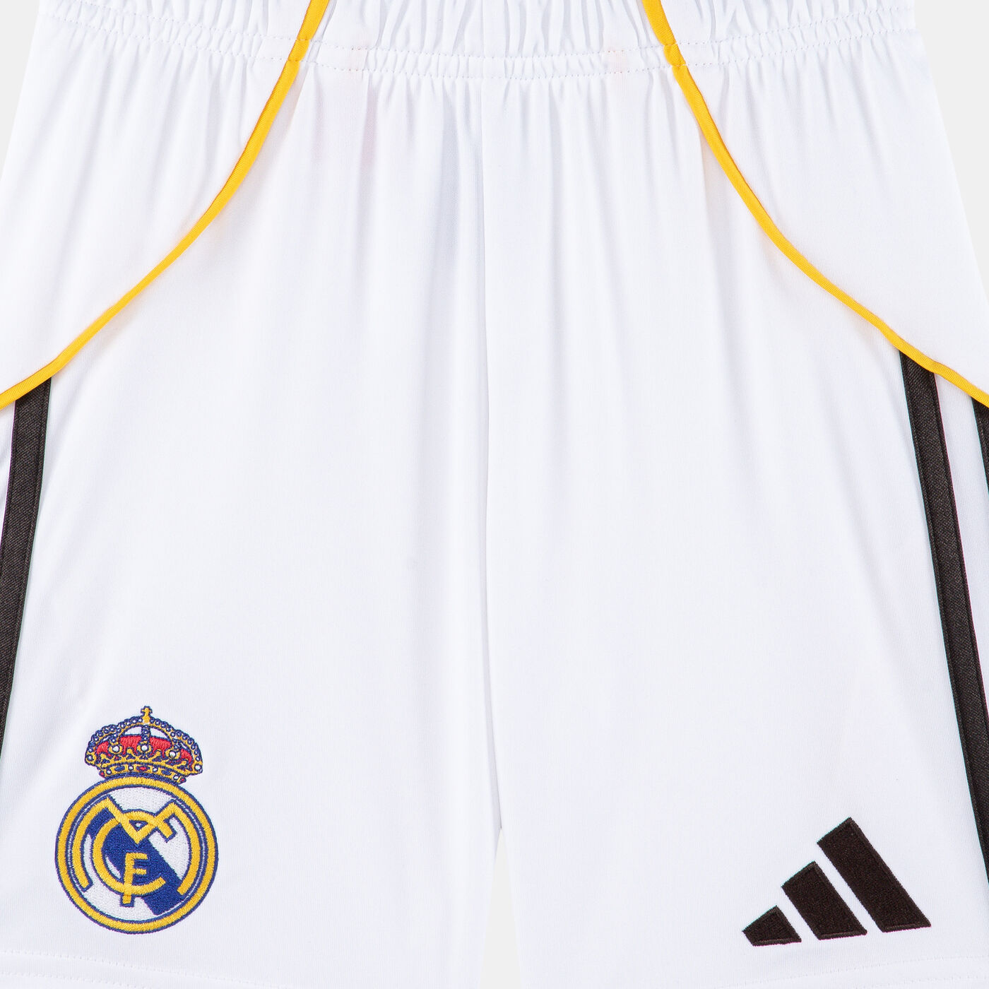 Kids' Real Madrid 25/26 Home Replica Football Shorts