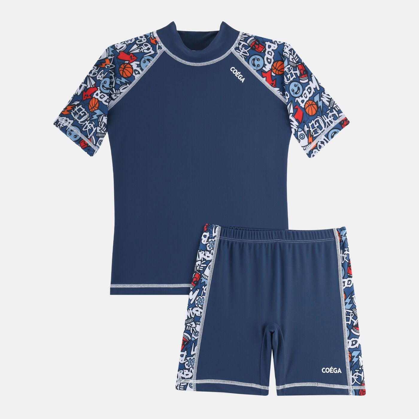 Kids' Swimming 2-Piece Swimsuit
