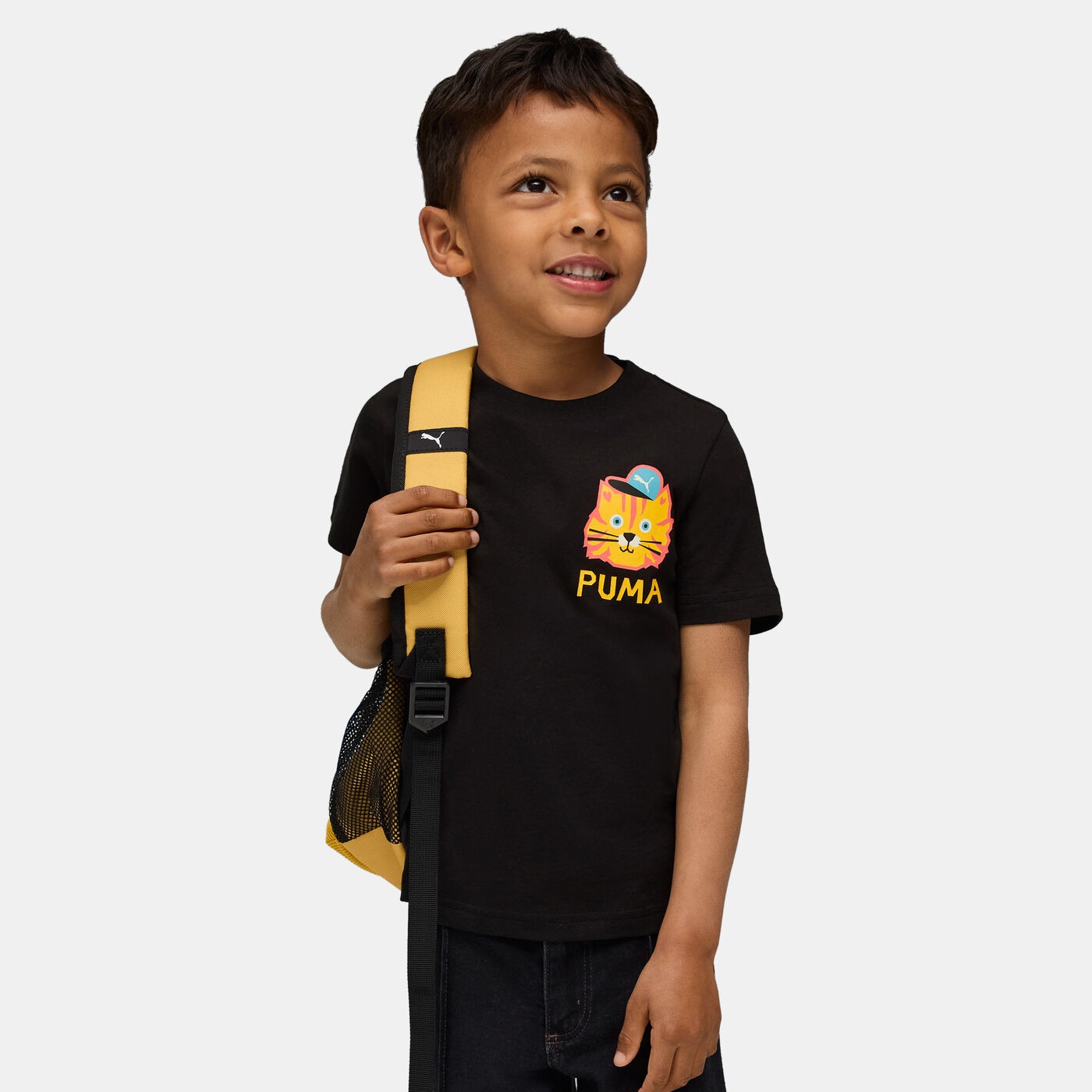 Kids' Moody Cat Graphic T-Shirt