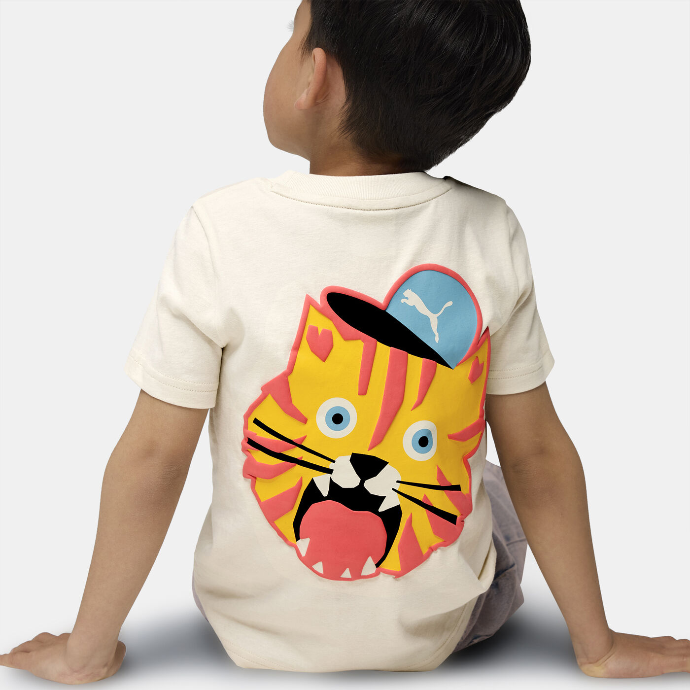 Kids' Moody Cat Graphic T-Shirt