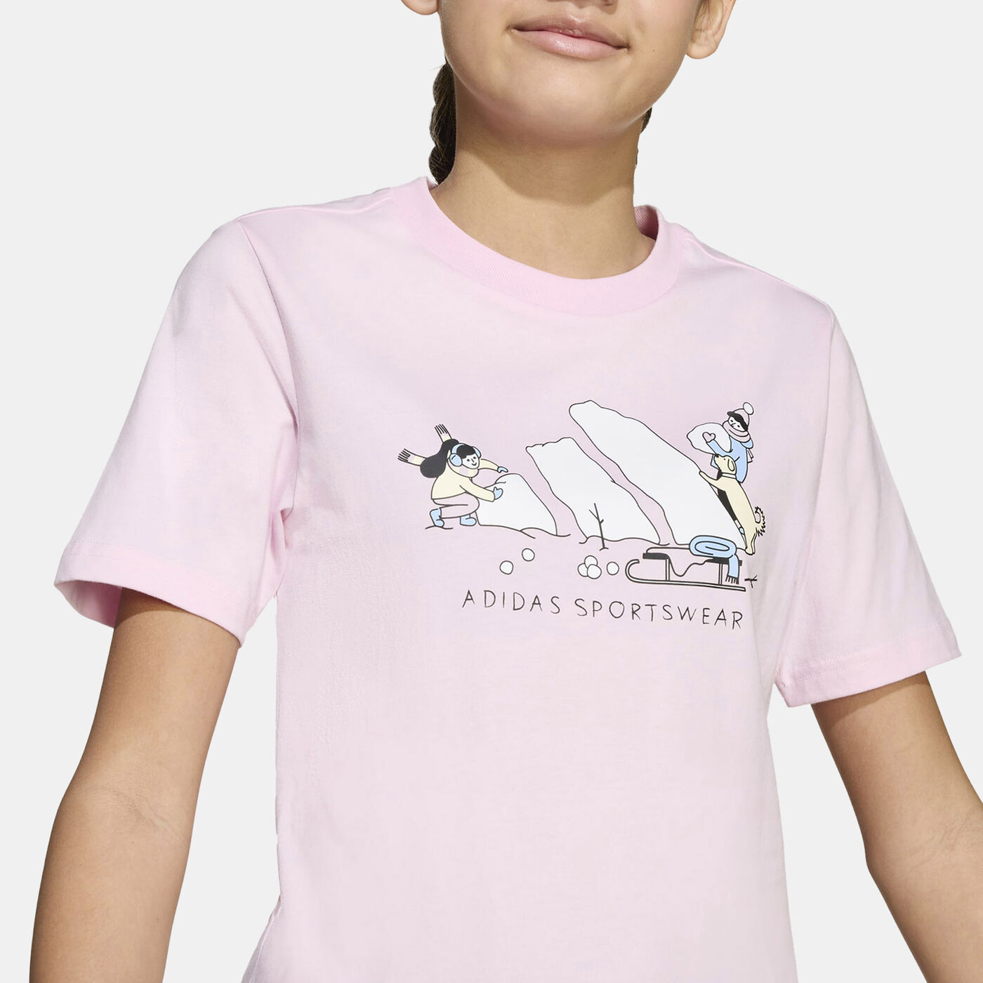 Kids' Winter Sports Graphic T-Shirt