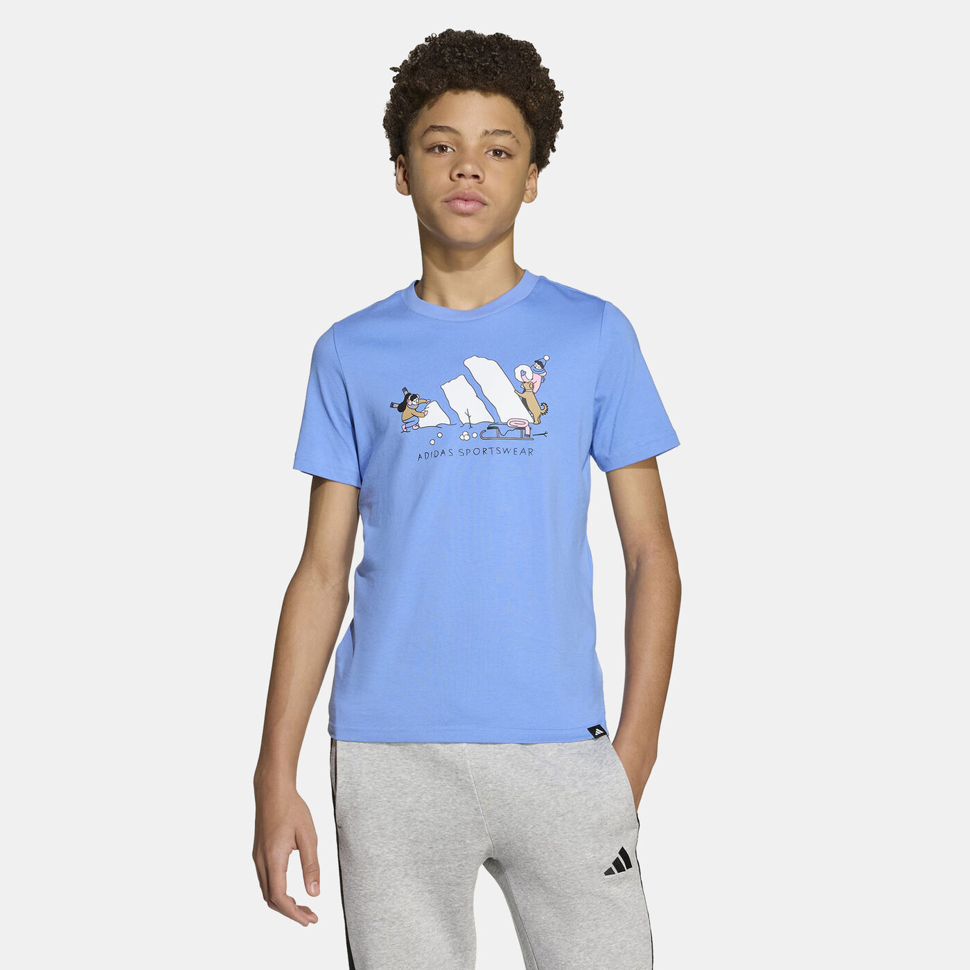 Kids' Winter Sports Graphic T-Shirt
