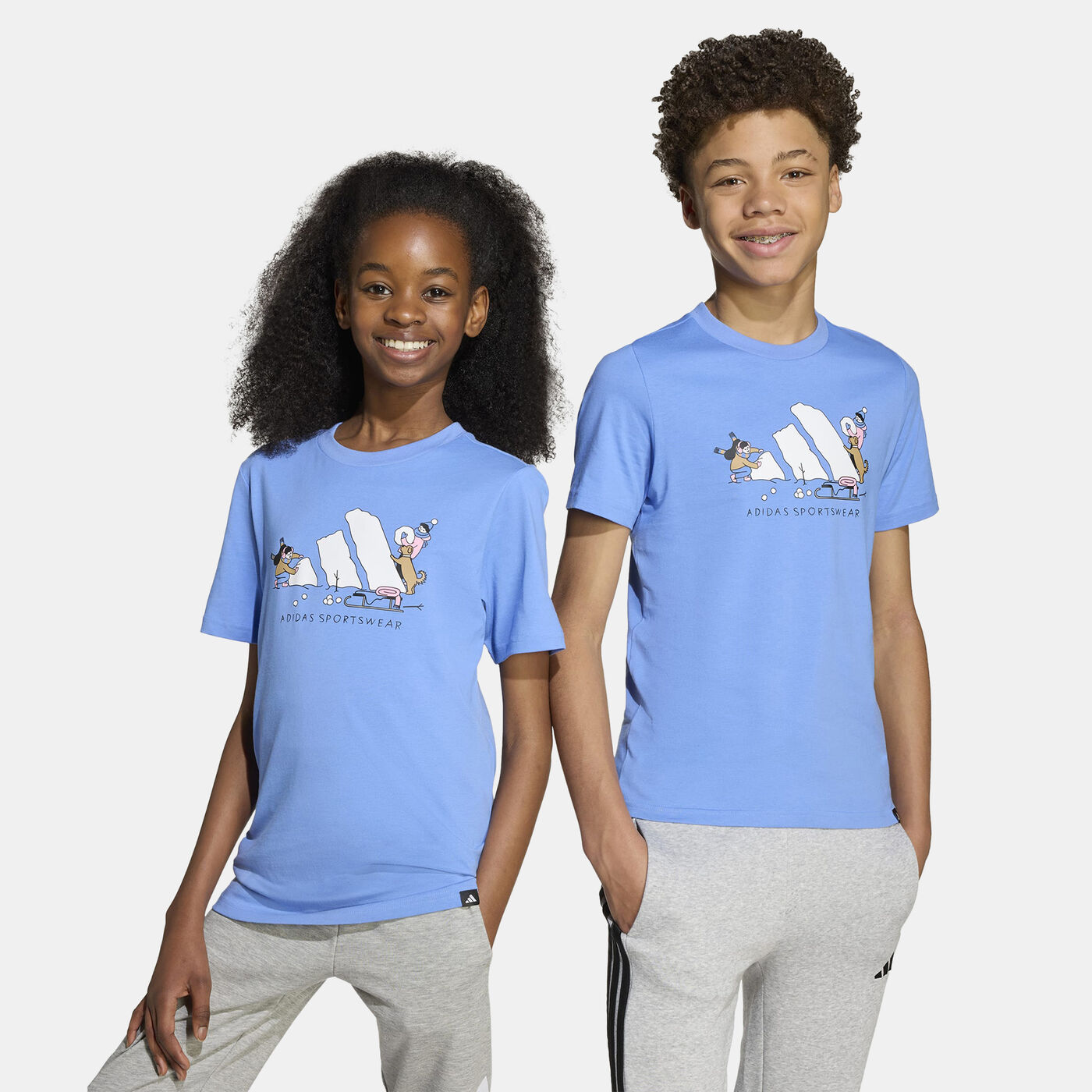 Kids' Winter Sports Graphic T-Shirt