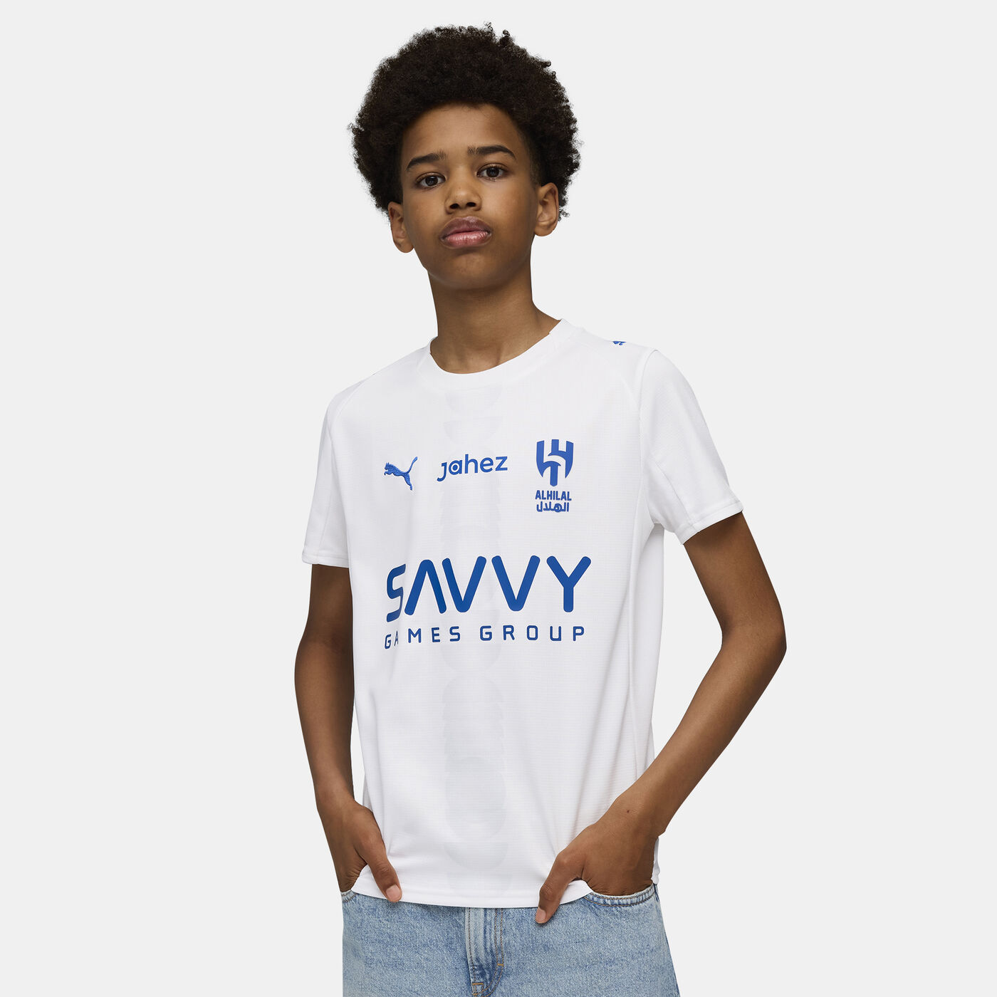 Kids' Al Hilal 25/26 Away Replica Football Jersey