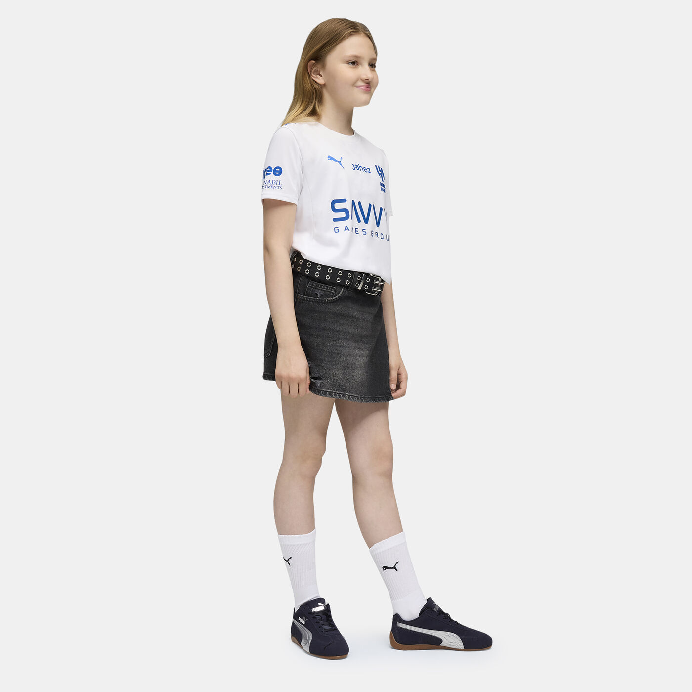 Kids' Al Hilal 25/26 Away Replica Football Jersey