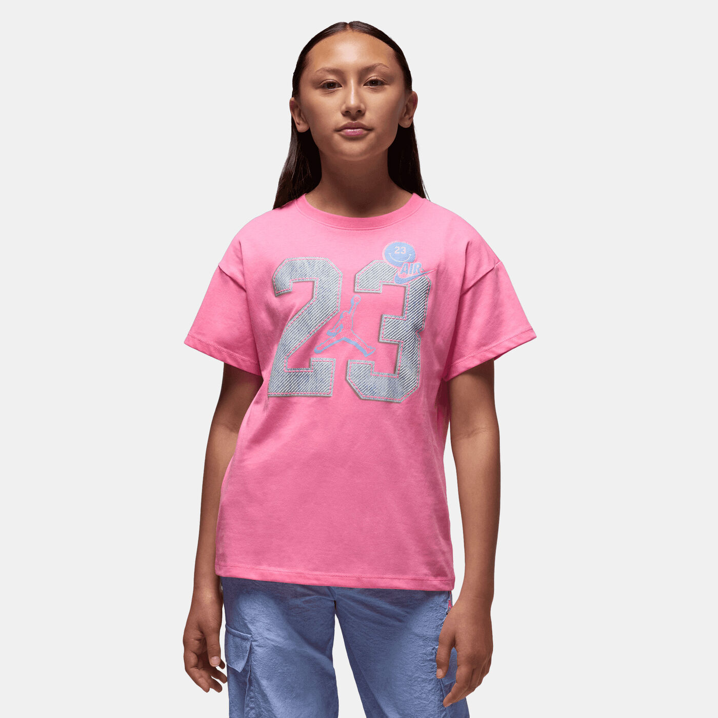 Kids' Jeans And Bling Logo T-Shirt