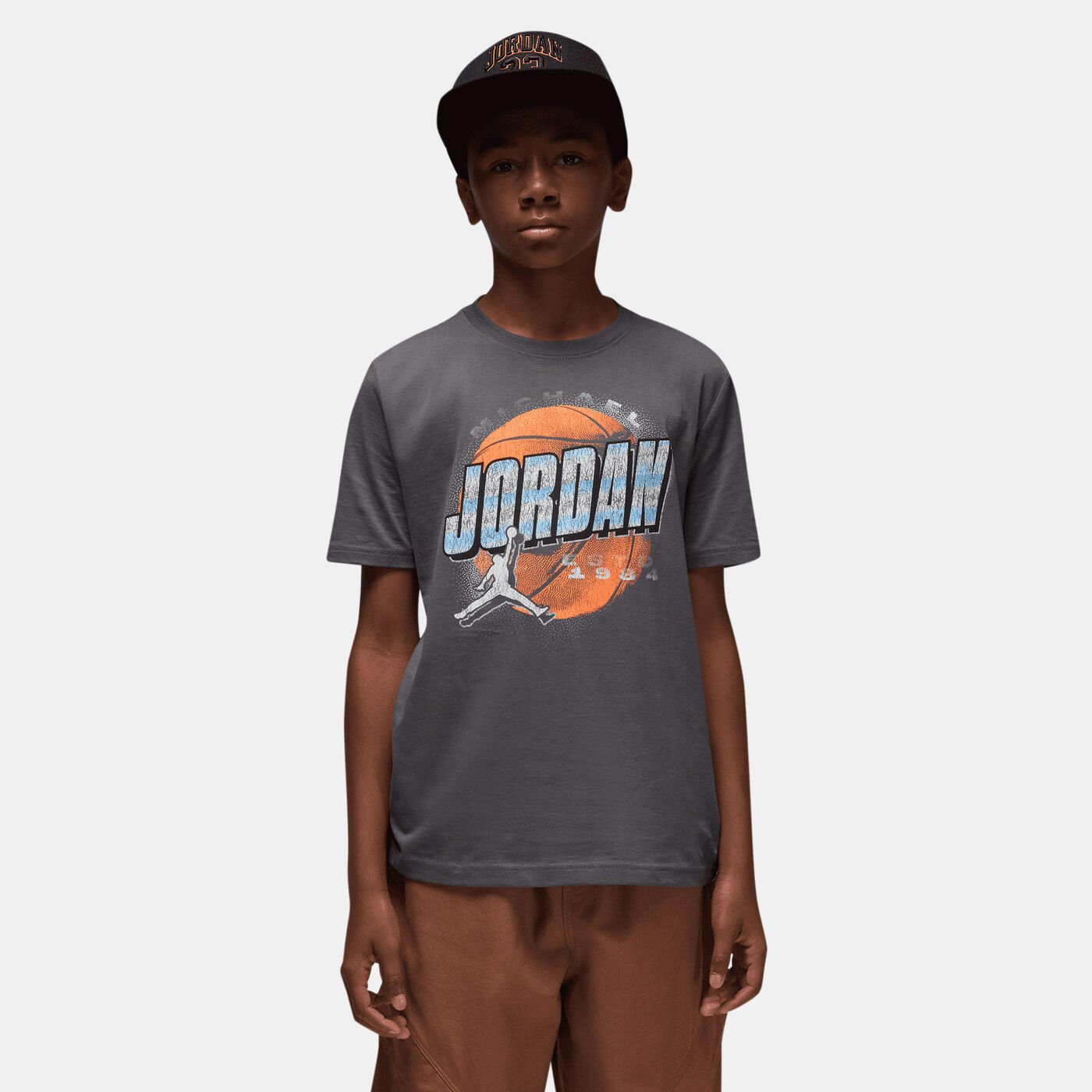 Kids' Distressed Chrome T-Shirt