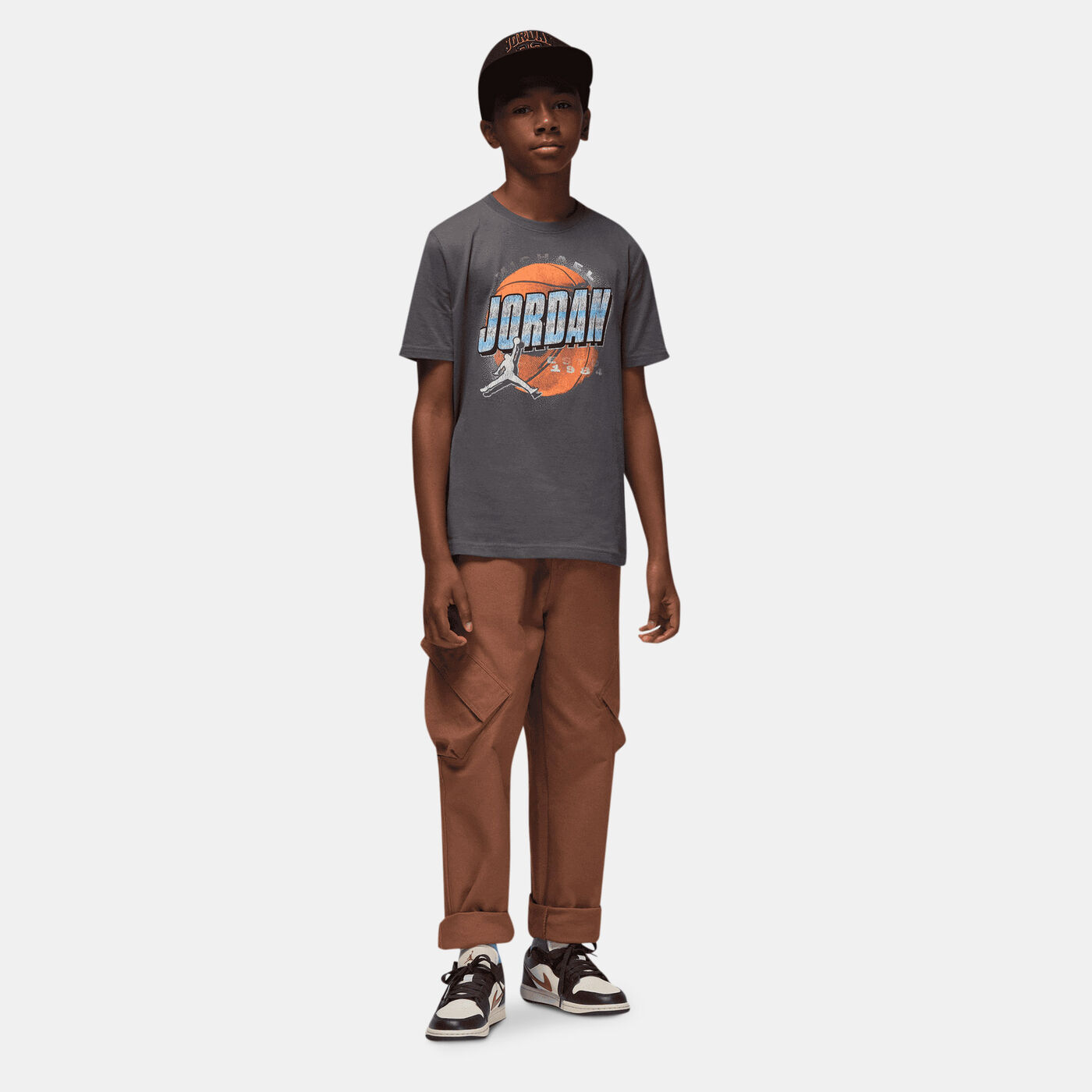 Kids' Distressed Chrome T-Shirt