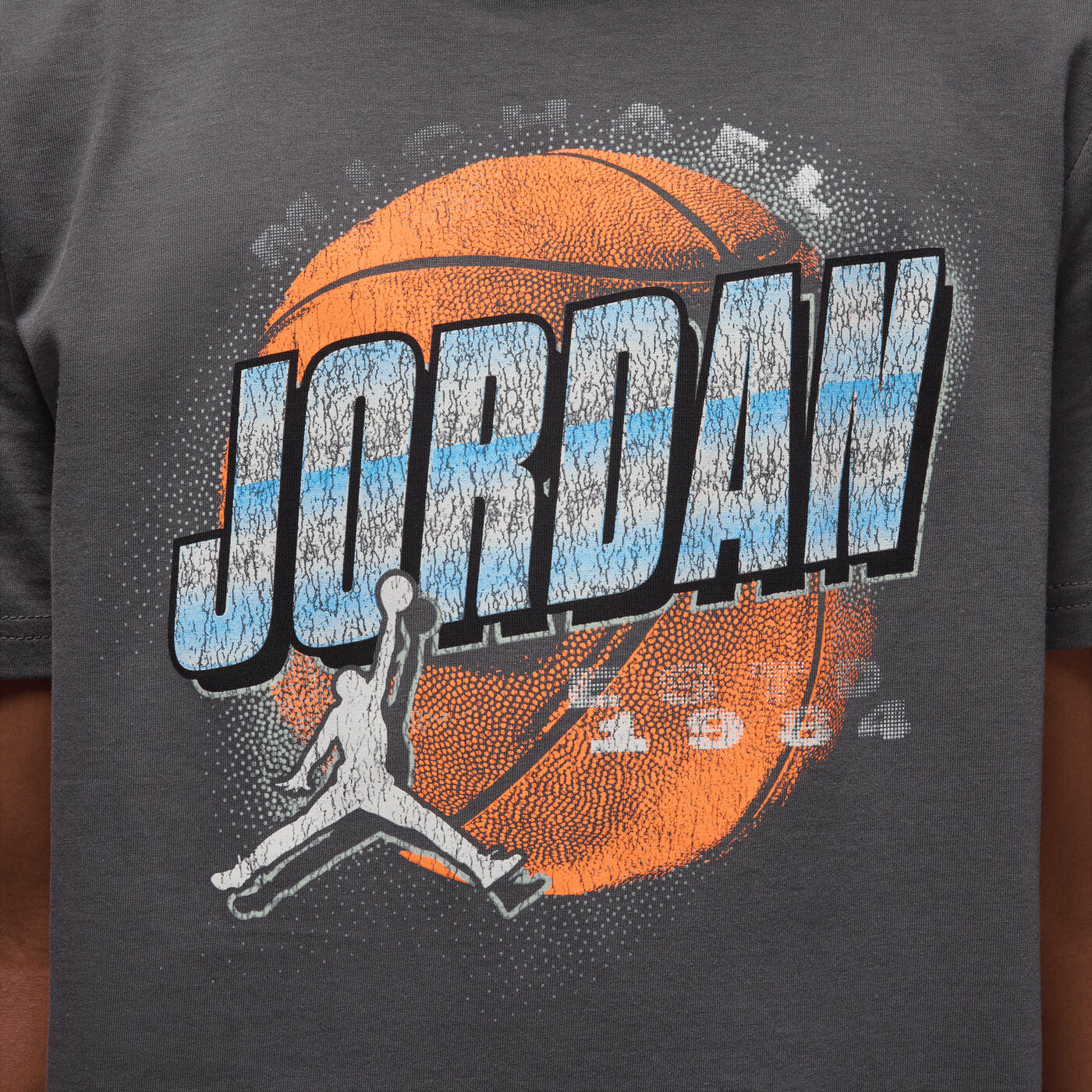 Kids' Distressed Chrome T-Shirt